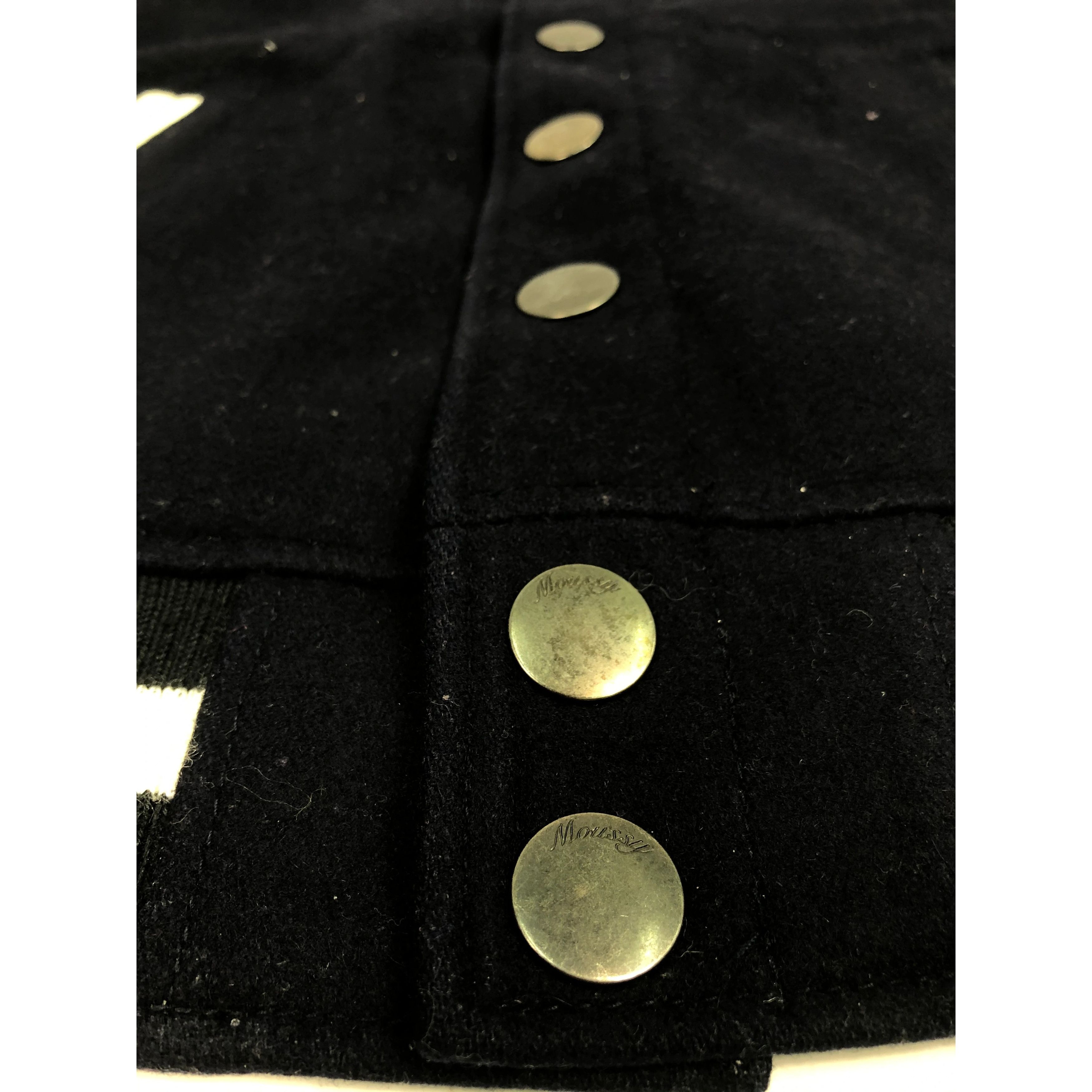 Japanese Brand Vintage Varsity Japanese Brand Leather Sleeve V0118 Size US S / EU 44-46 / 1 - 6 Thumbnail