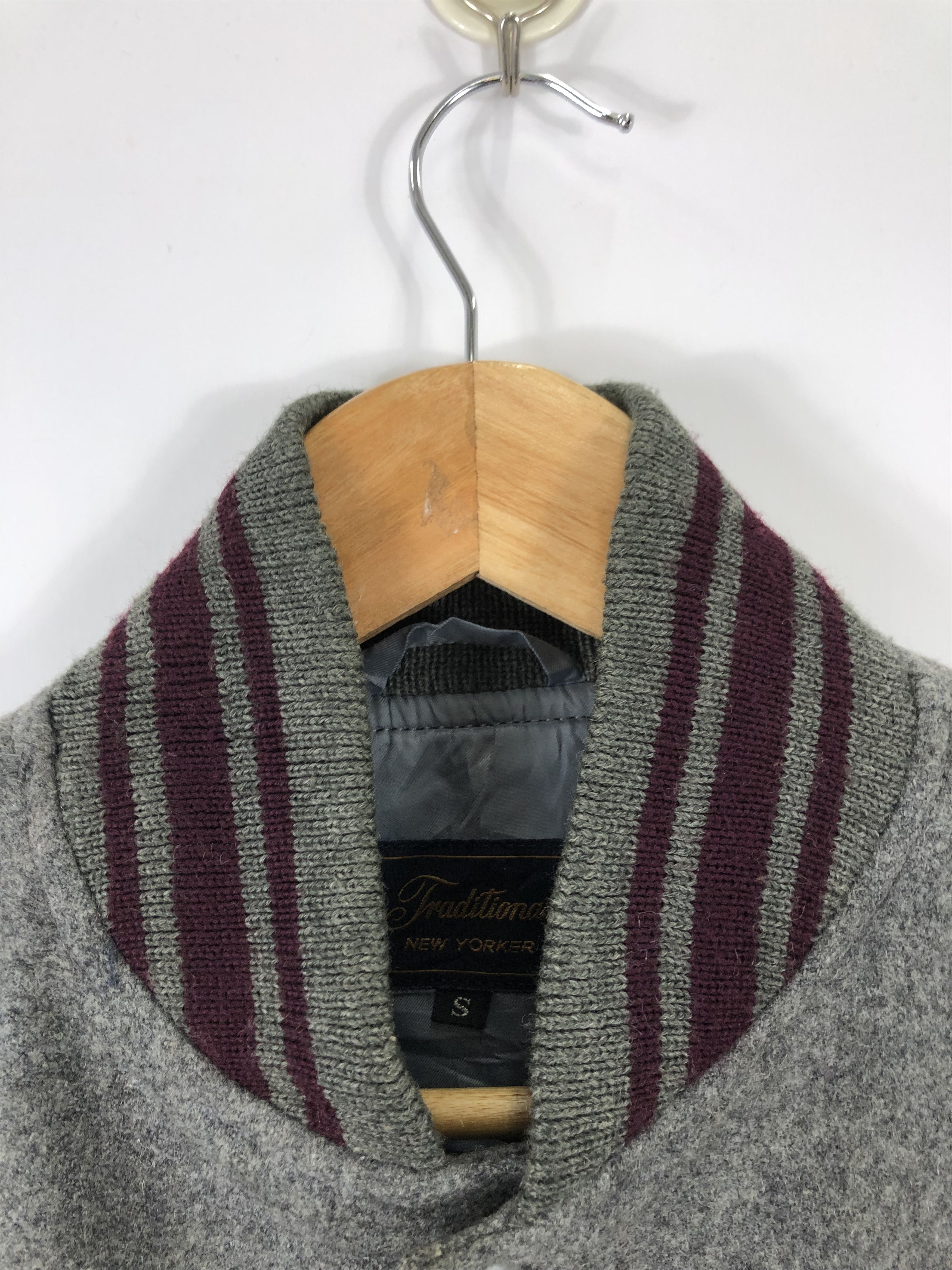 Other Vintage New York Traditional Sleeve Leather Varsity V0219 Size US S / EU 44-46 / 1 - 5 Thumbnail