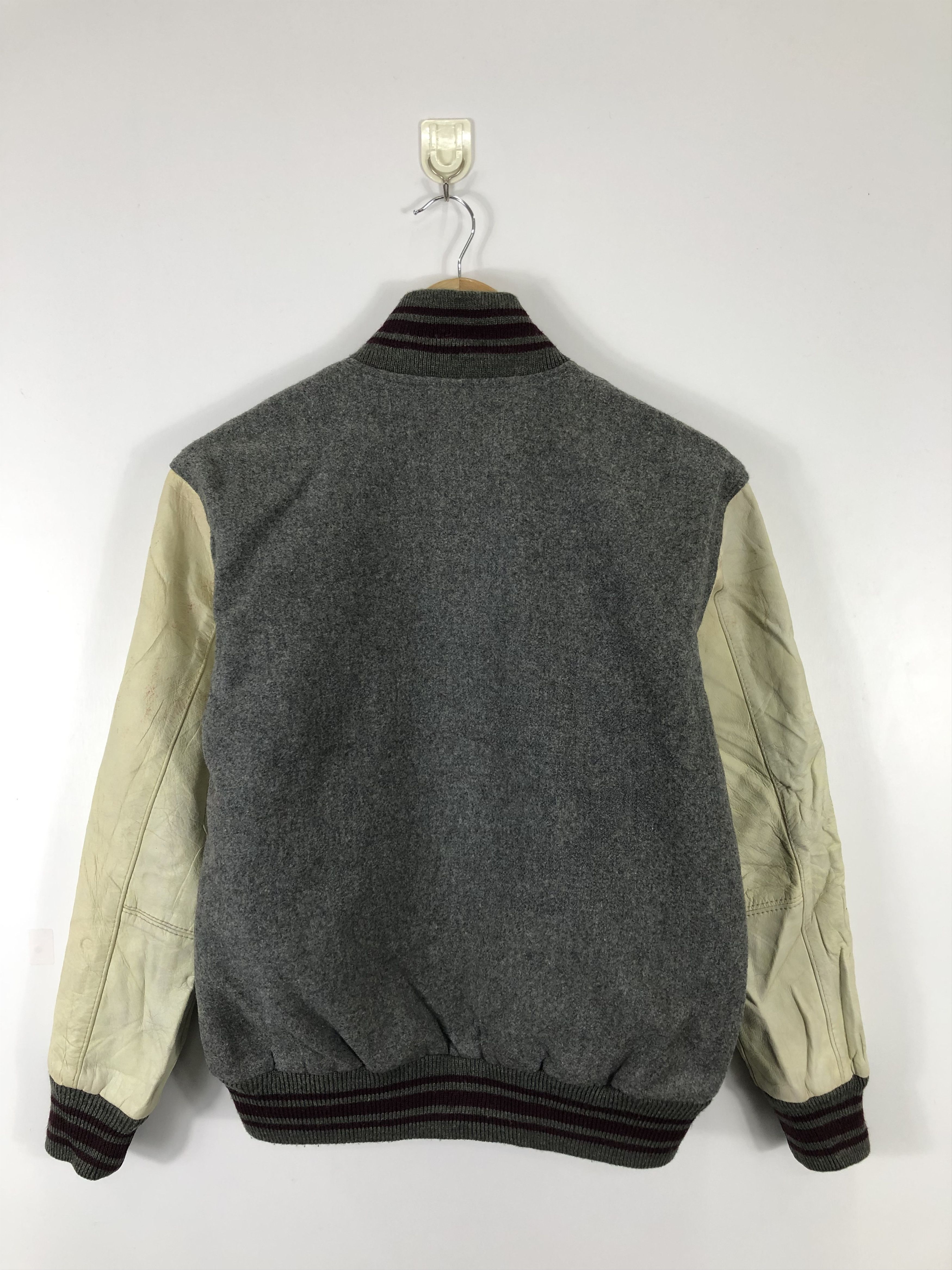 Other Vintage New York Traditional Sleeve Leather Varsity V0219 Size US S / EU 44-46 / 1 - 3 Thumbnail