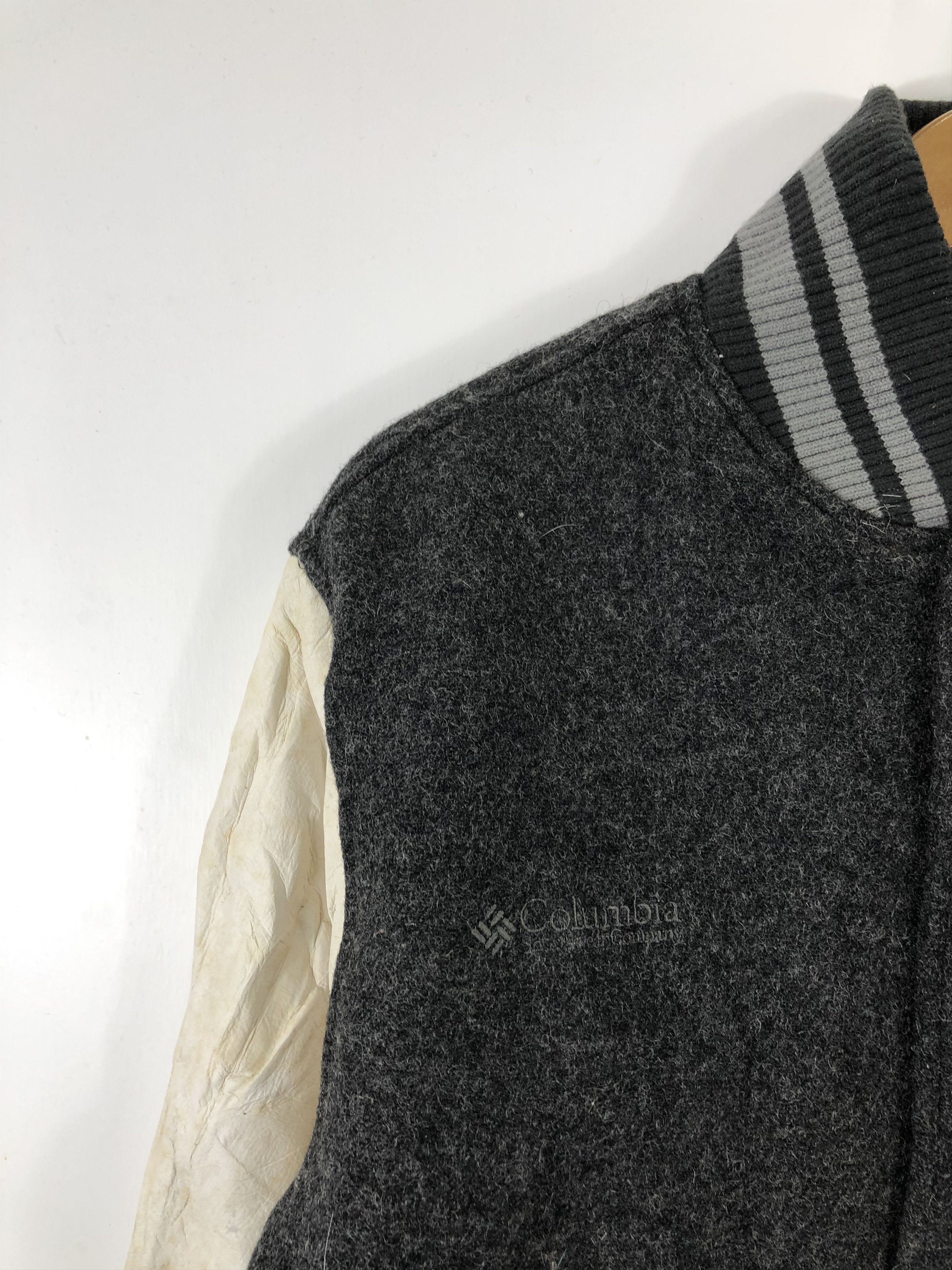 Columbia Vintage Columbia Sleeve Leather Varsity Jacket V0229 Size US M / EU 48-50 / 2 - 5 Thumbnail