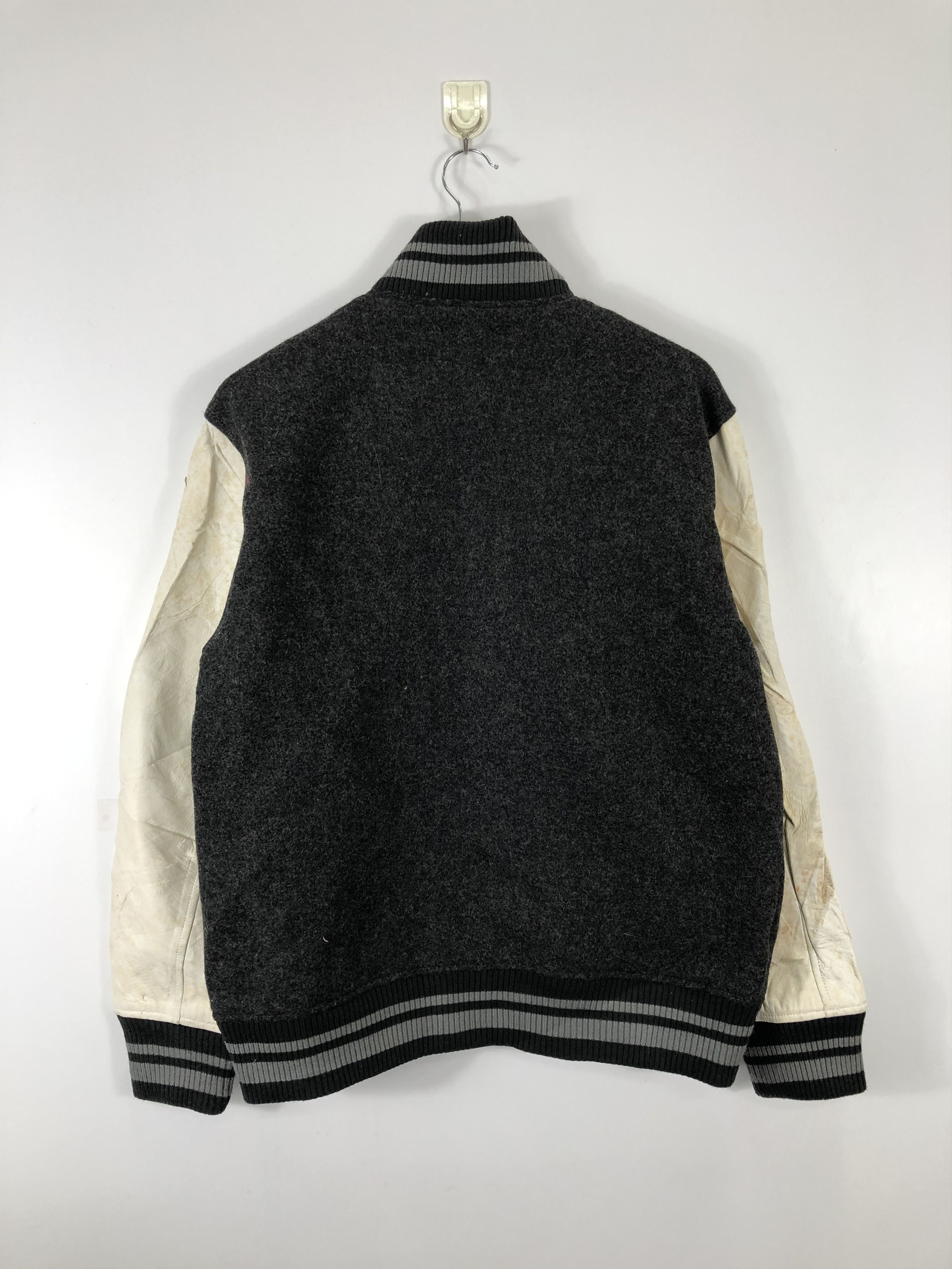 Columbia Vintage Columbia Sleeve Leather Varsity Jacket V0229 Size US M / EU 48-50 / 2 - 3 Thumbnail
