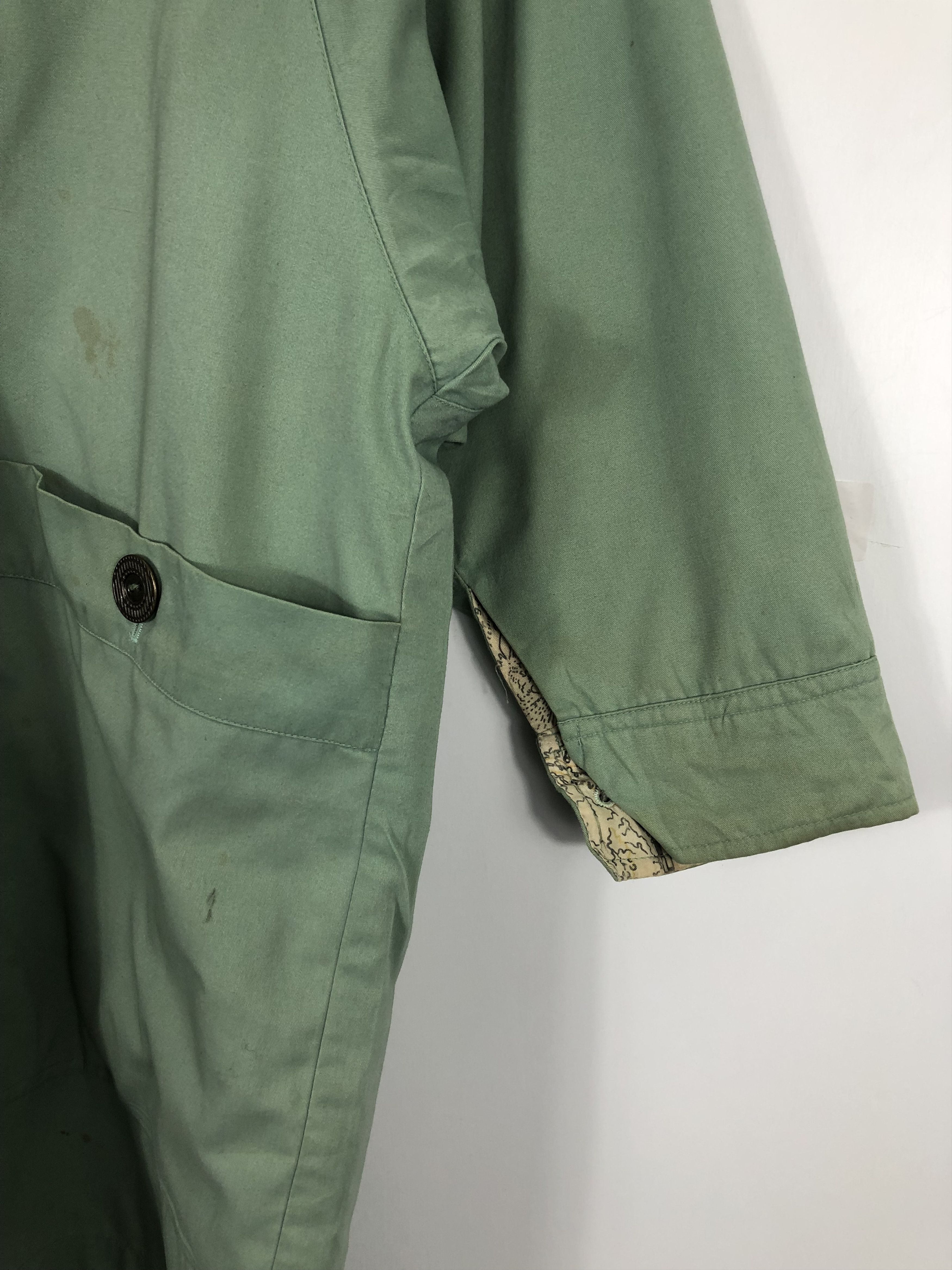 Vintage Vintage 90s World Map Style Jacket Parka J0451 Size US L / EU 52-54 / 3 - 9 Thumbnail