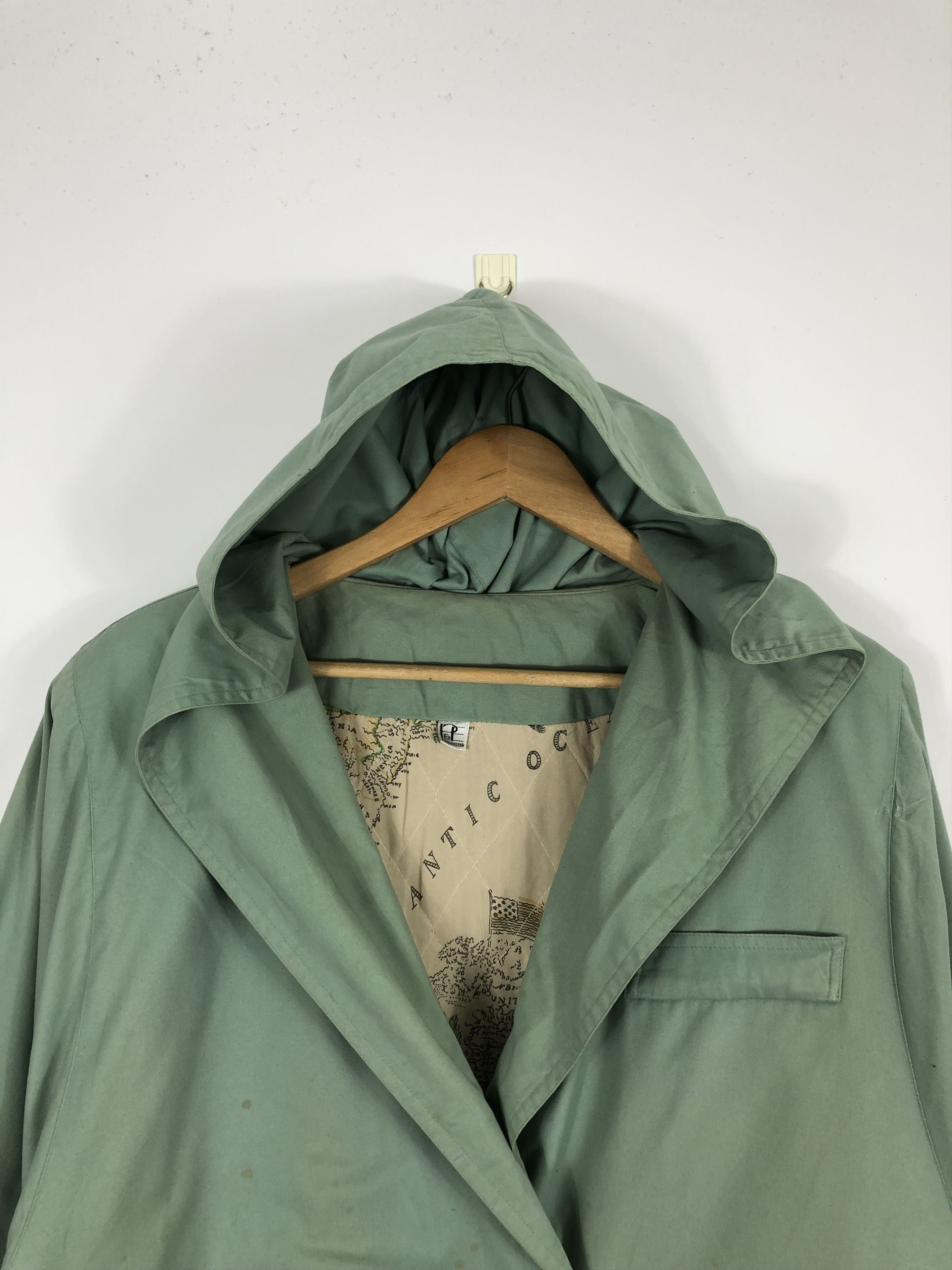 Vintage Vintage 90s World Map Style Jacket Parka J0451 Size US L / EU 52-54 / 3 - 3 Thumbnail