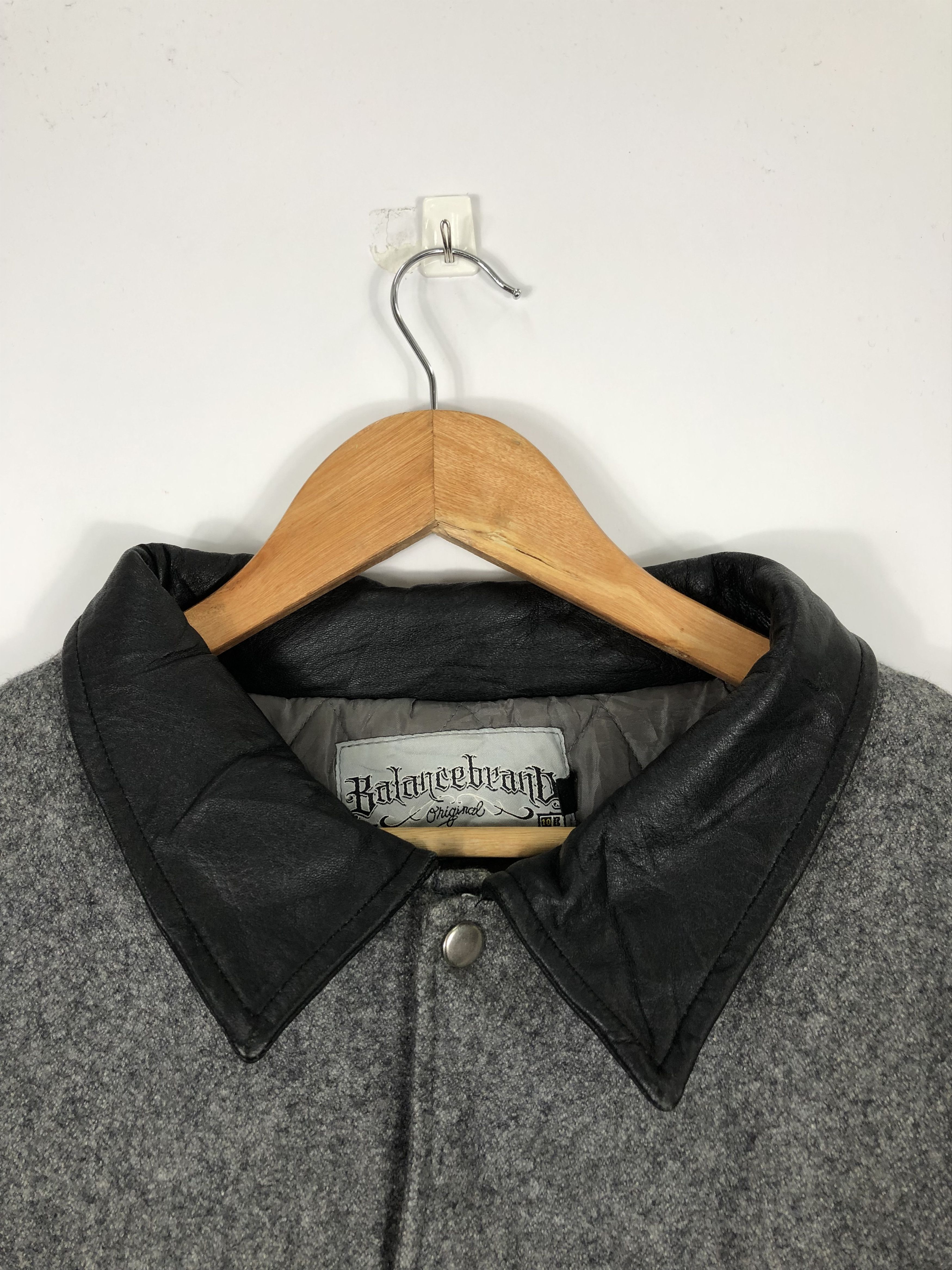 Japanese Brand Japanese Varsity Jacket Leather Sleeve V0204 Size US XXL / EU 58 / 5 - 5 Thumbnail