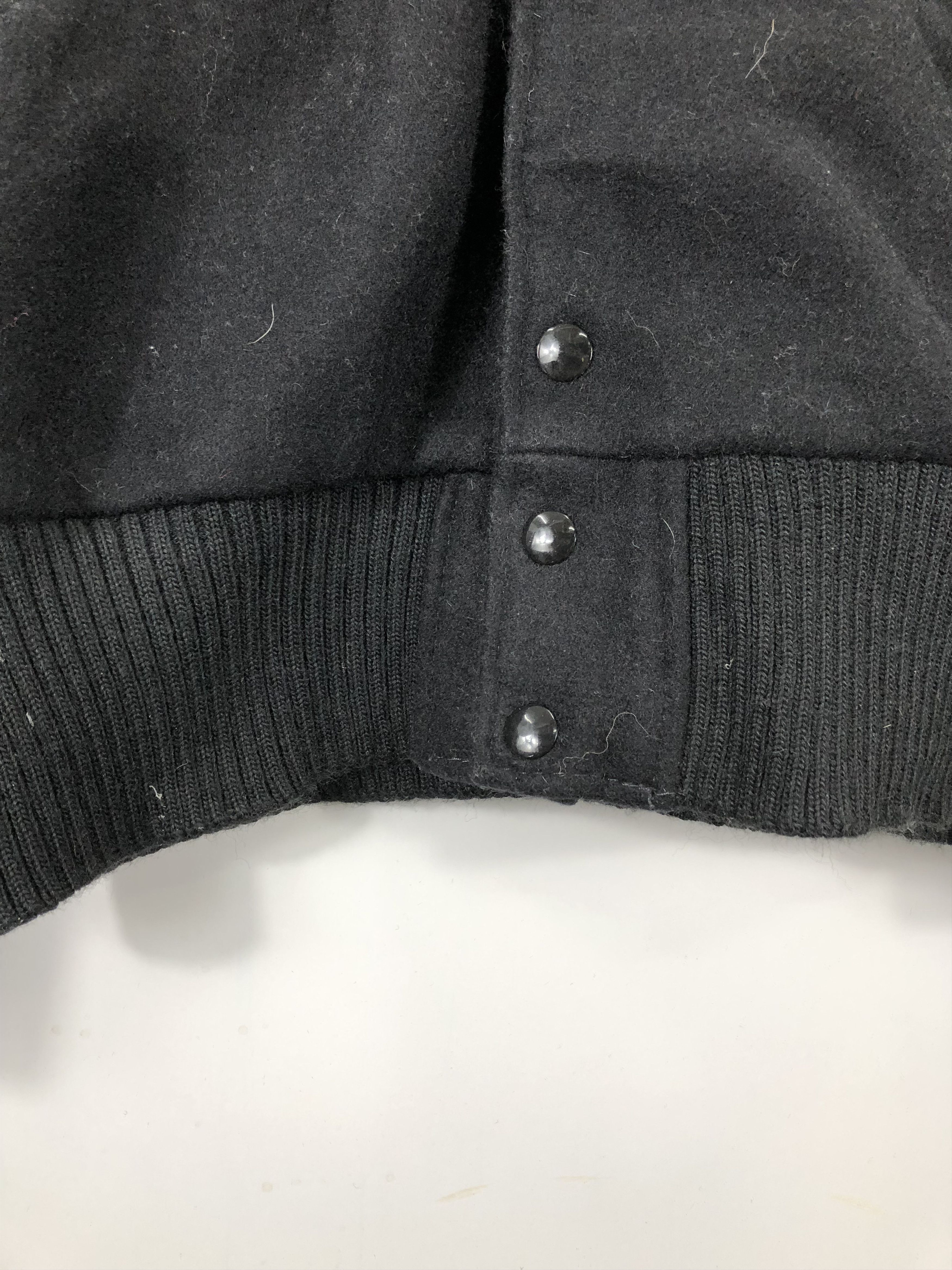 Vintage Vintage 90s O.C Black Sox Varsity Sleeve Leather V0234 Size US M / EU 48-50 / 2 - 5 Thumbnail