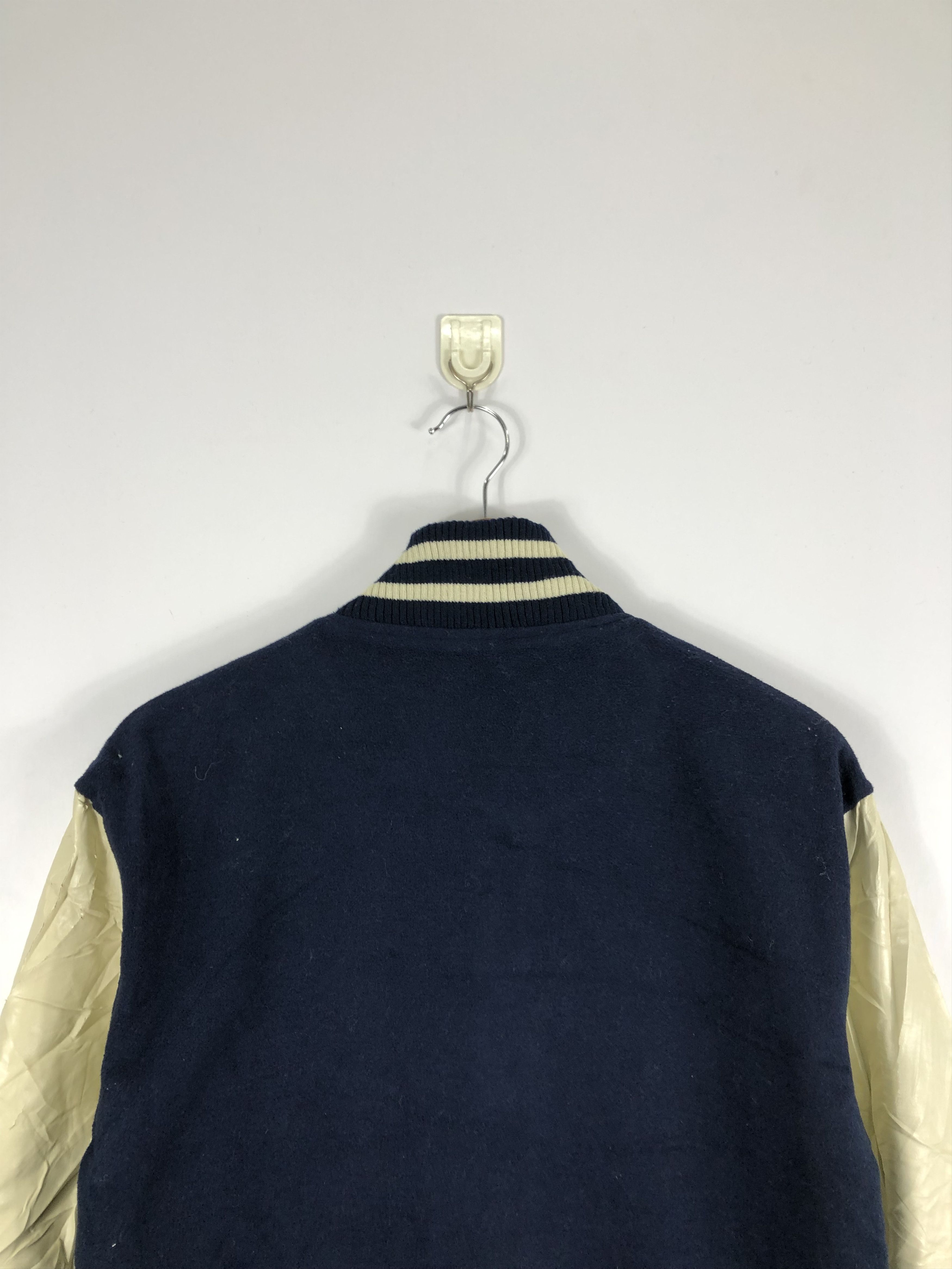 Japanese Brand Vintage Japanese Brand Browny Varsity Leather Sleeve V0244 Size US L / EU 52-54 / 3 - 4 Thumbnail