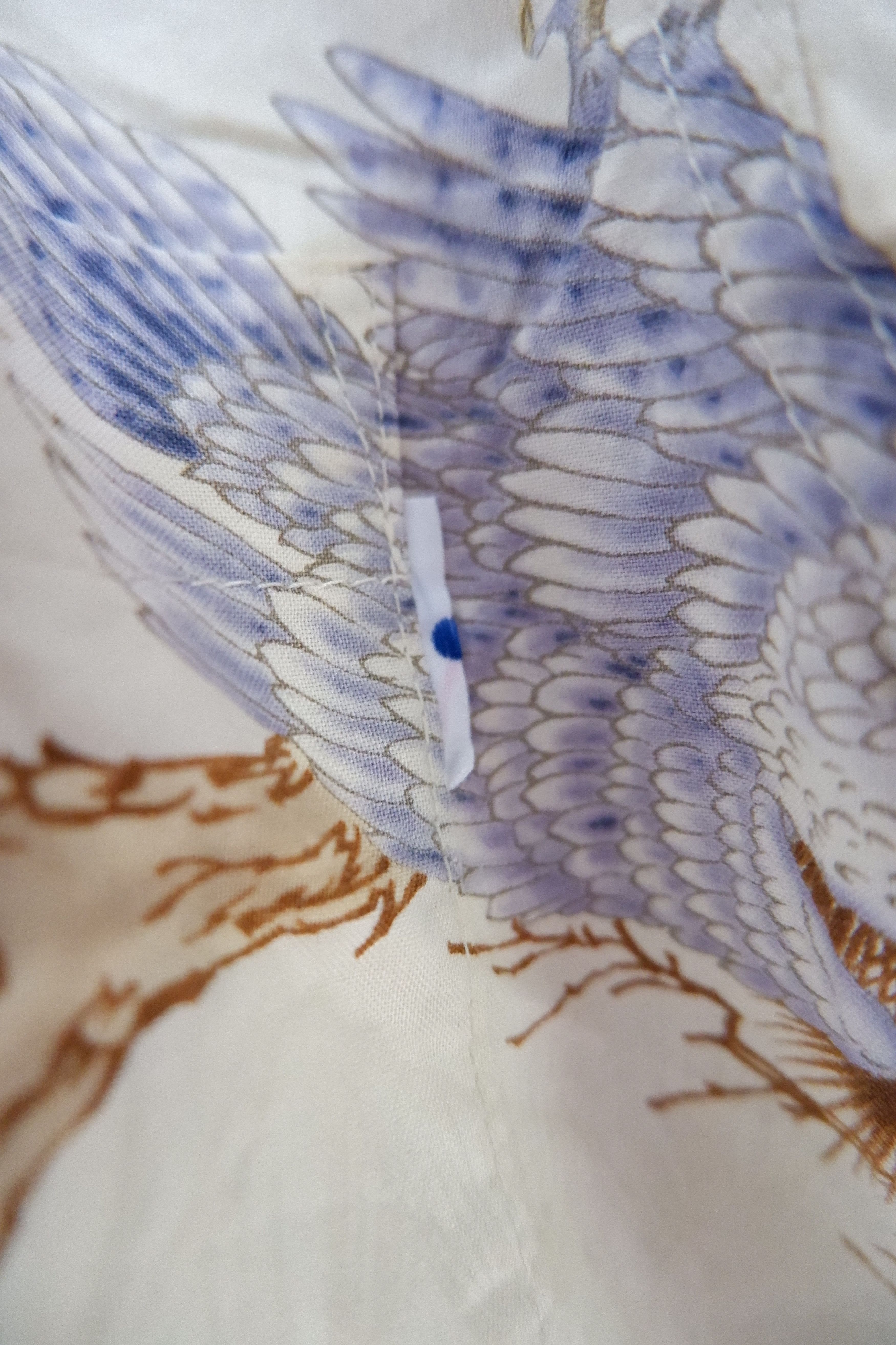 Studio D'Artisan Vintage Studio D'artisan Flying Bird Open Collar Shirt Size US L / EU 52-54 / 3 - 5 Thumbnail