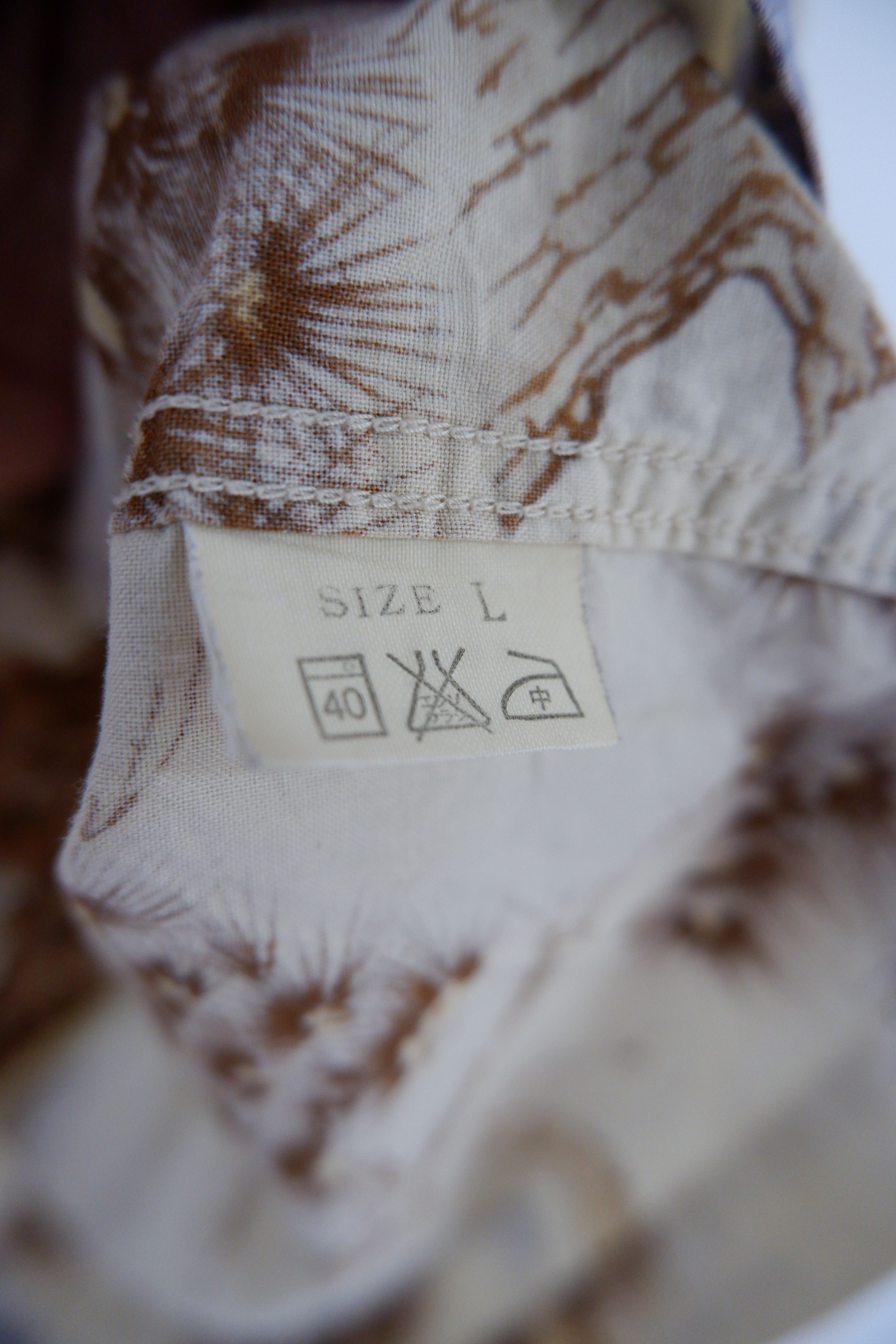 Studio D'Artisan Vintage Studio D'artisan Flying Bird Open Collar Shirt Size US L / EU 52-54 / 3 - 8 Thumbnail
