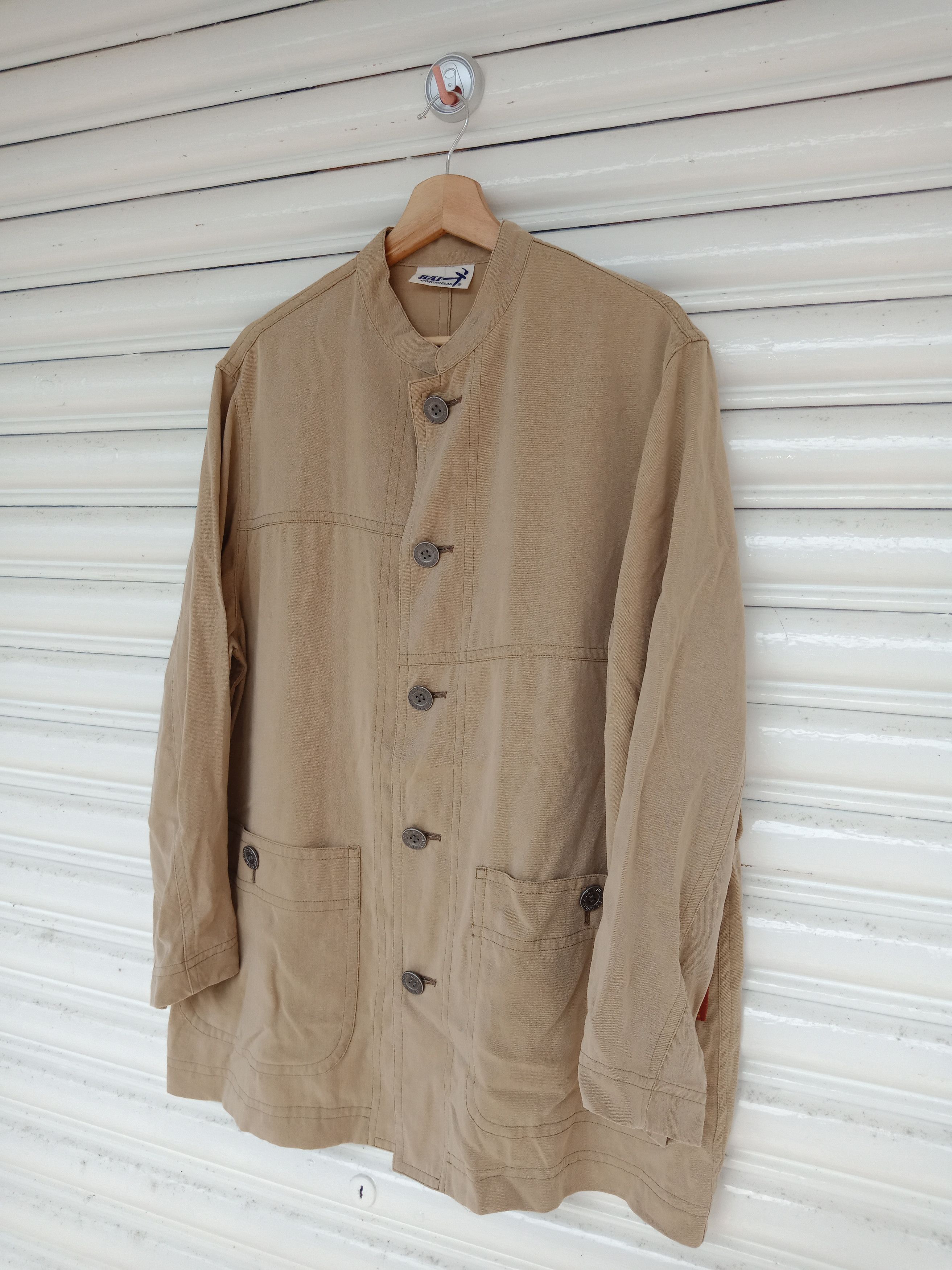 Issey Miyake Issey Miyake Chore Brown Nude Jacket Size US L / EU 52-54 / 3 - 5 Thumbnail