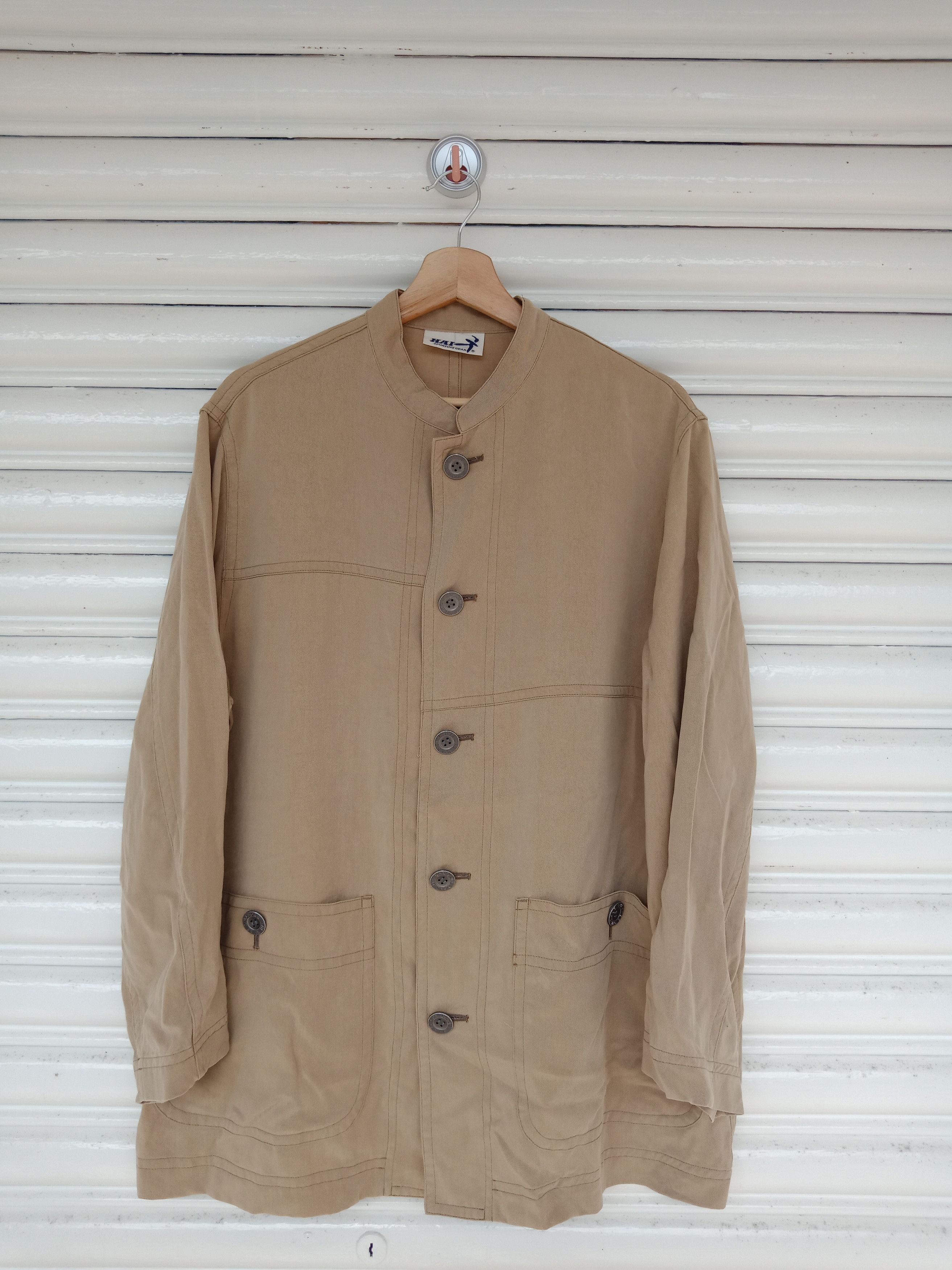 Issey Miyake Issey Miyake Chore Brown Nude Jacket Size US L / EU 52-54 / 3 - 1 Thumbnail
