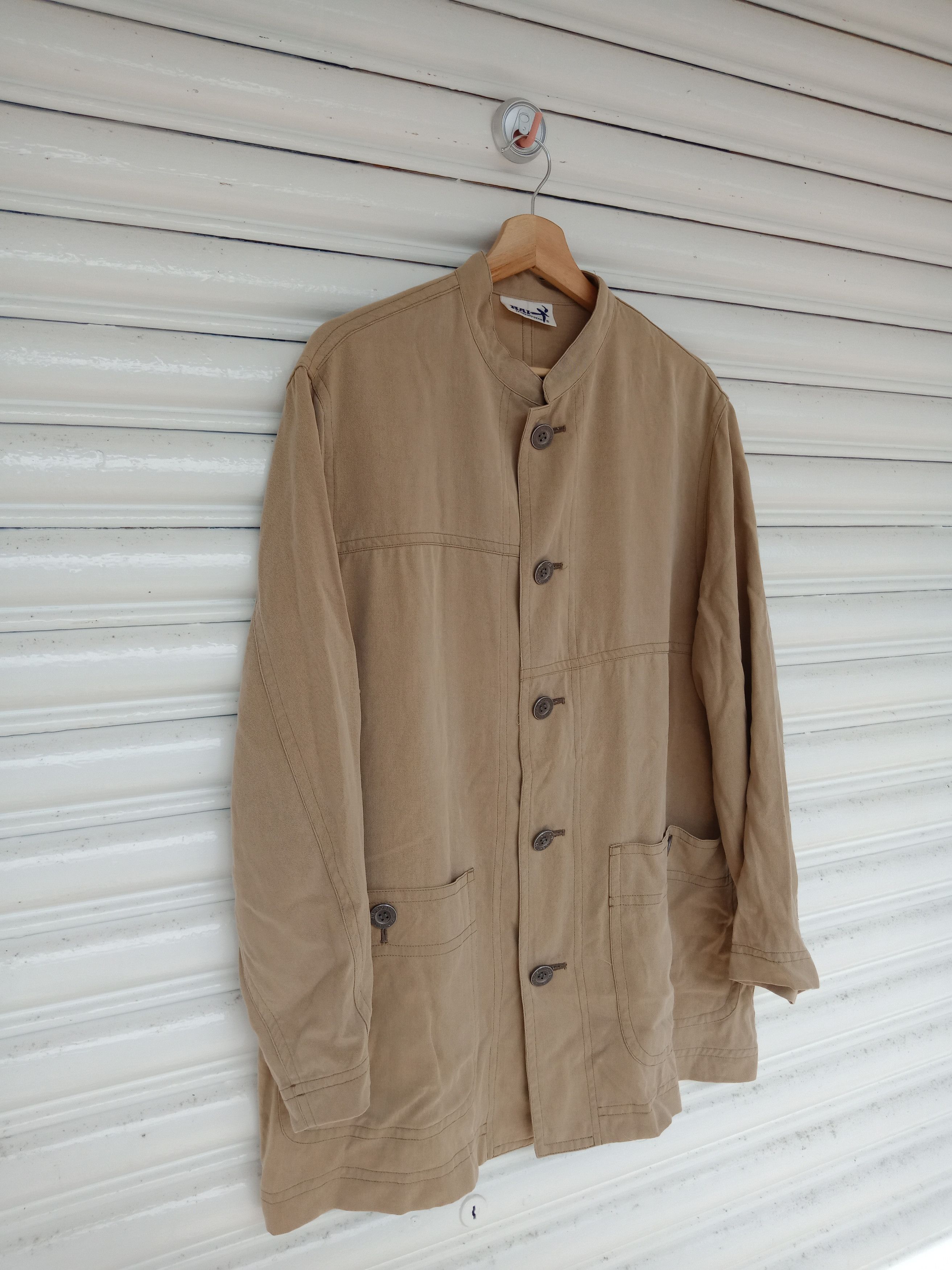 Issey Miyake Issey Miyake Chore Brown Nude Jacket Size US L / EU 52-54 / 3 - 4 Thumbnail
