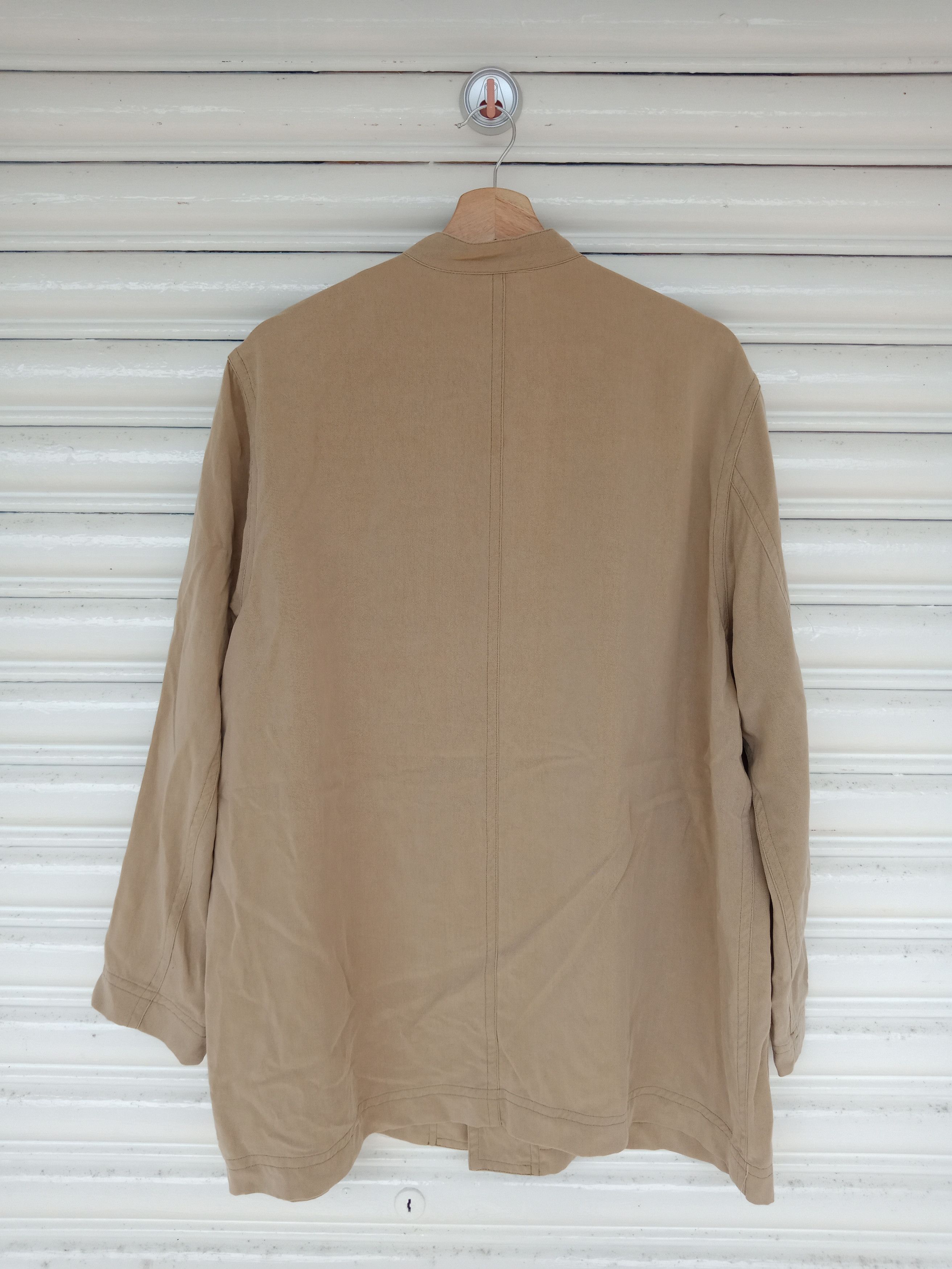 Issey Miyake Issey Miyake Chore Brown Nude Jacket Size US L / EU 52-54 / 3 - 3 Thumbnail