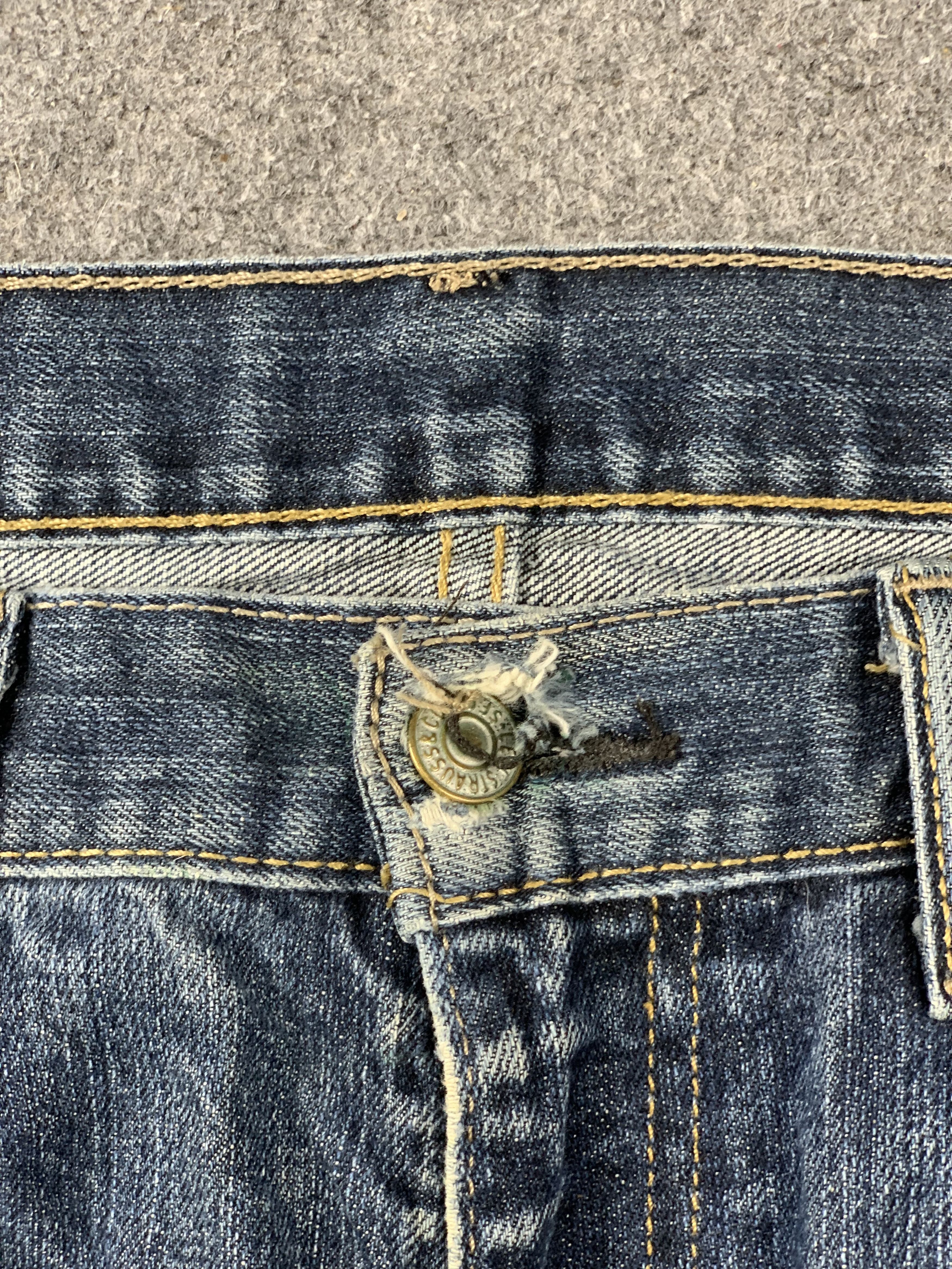 Levi's Vintage Levis 550 Faded Blue Jeans DP2097 Size US 36 / EU 52 - 9 Thumbnail
