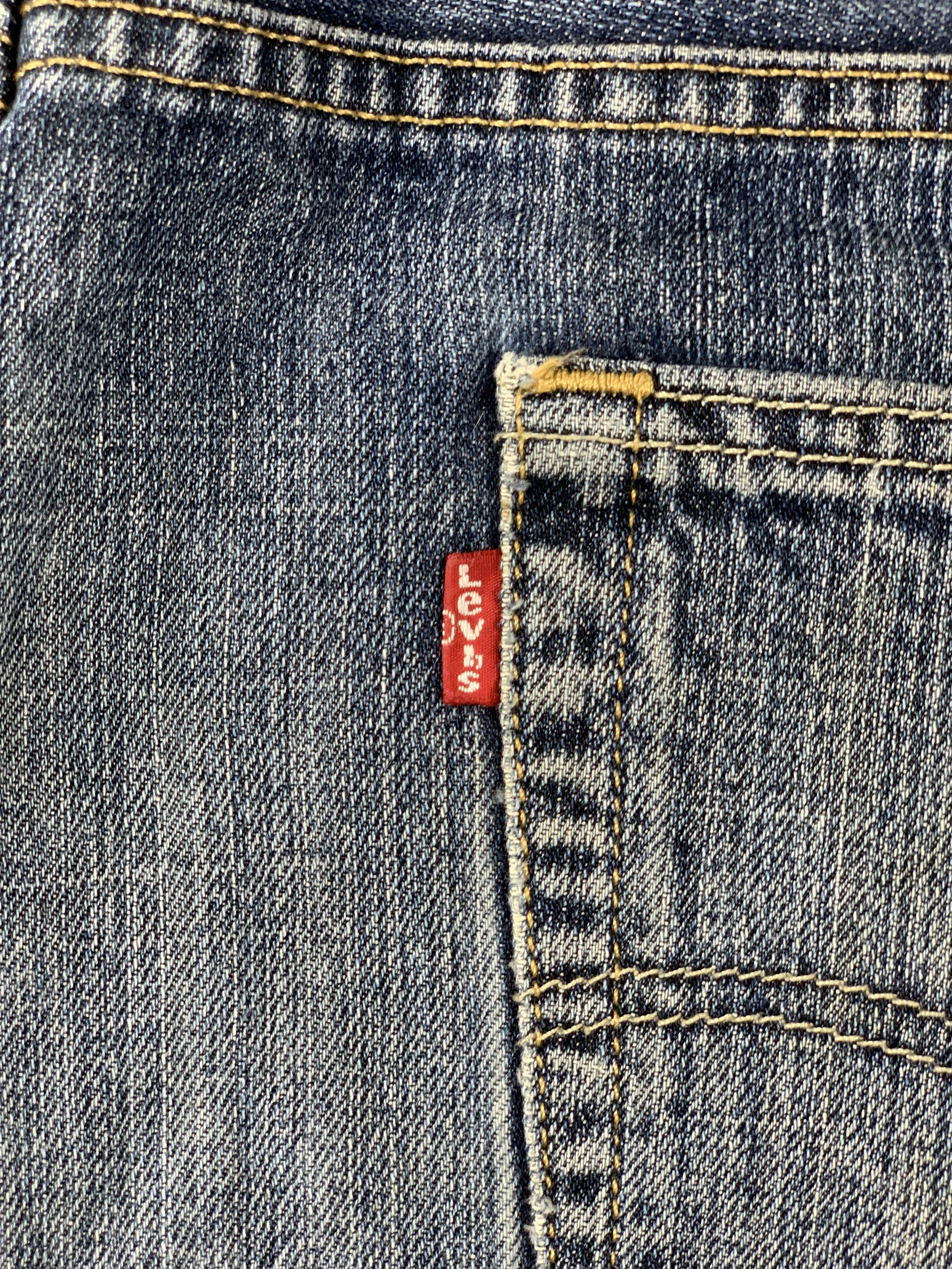 Levi's Vintage Levis 550 Faded Blue Jeans DP2097 Size US 36 / EU 52 - 5 Thumbnail