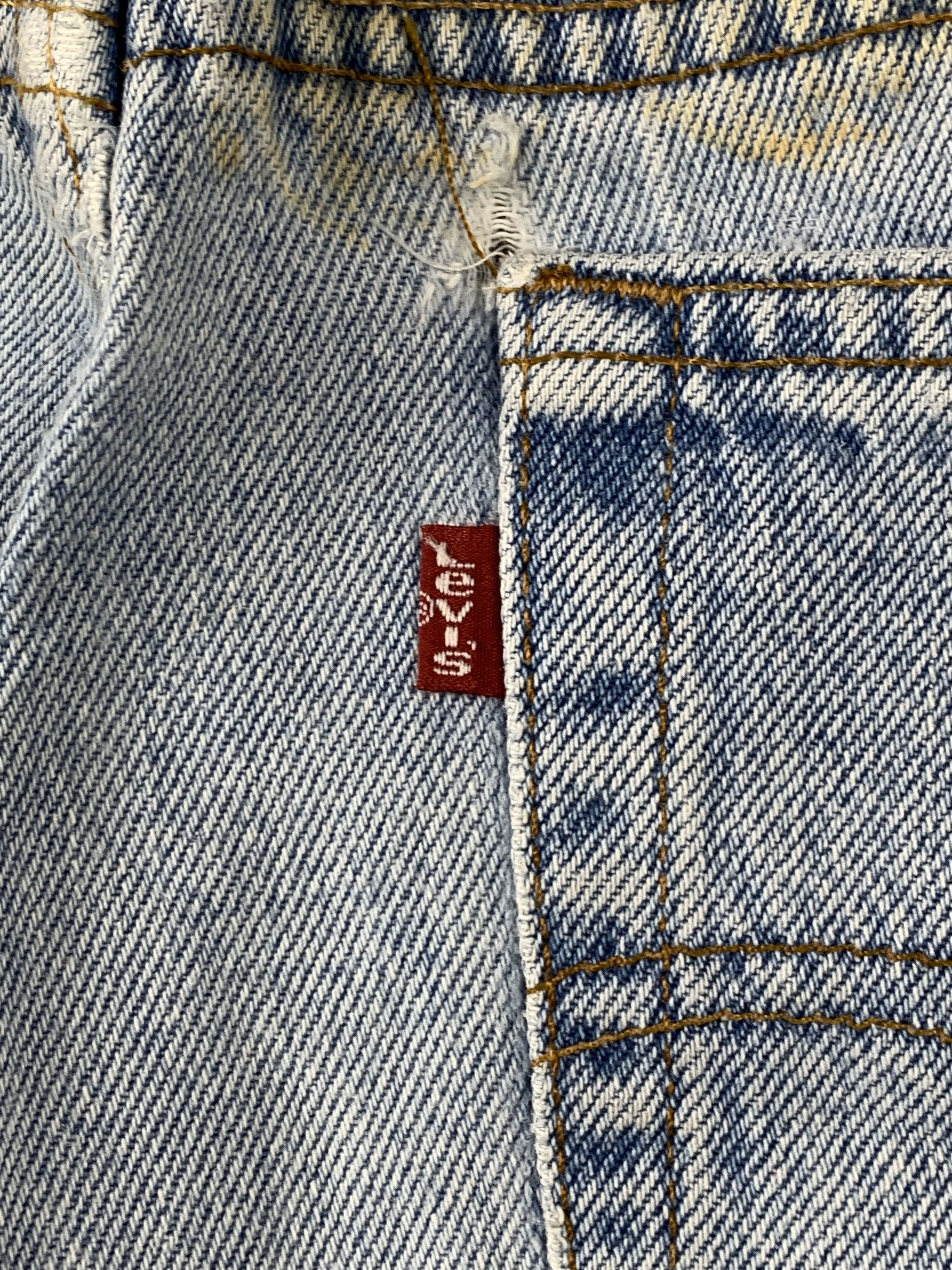 Levi's Vintage 90s Levis 512 Light Wash Jeans DP2098 Size US 31 - 4 Thumbnail