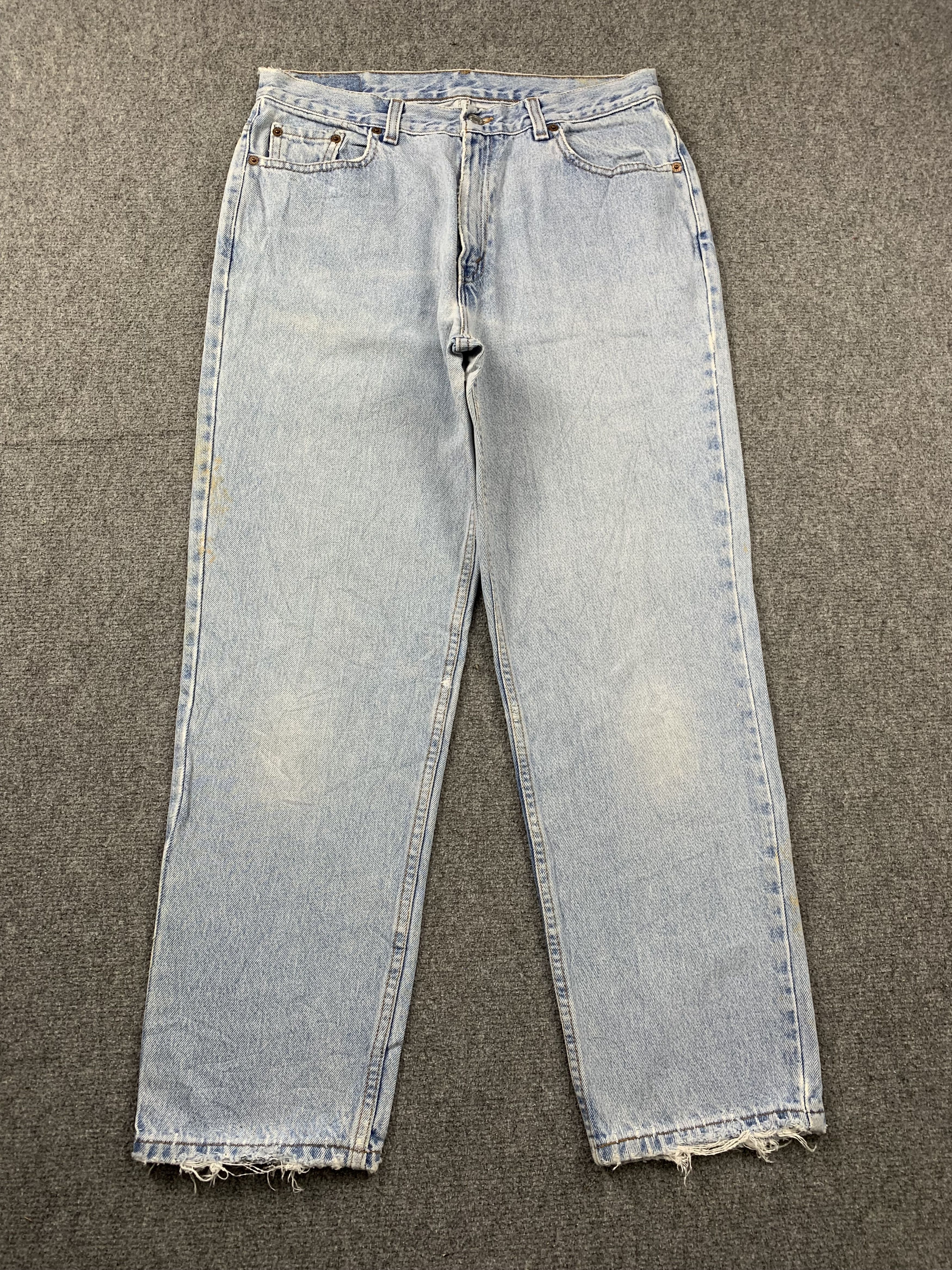 Levi's Vintage 90s Levis 512 Light Wash Jeans DP2098 Size US 31 - 1 Thumbnail