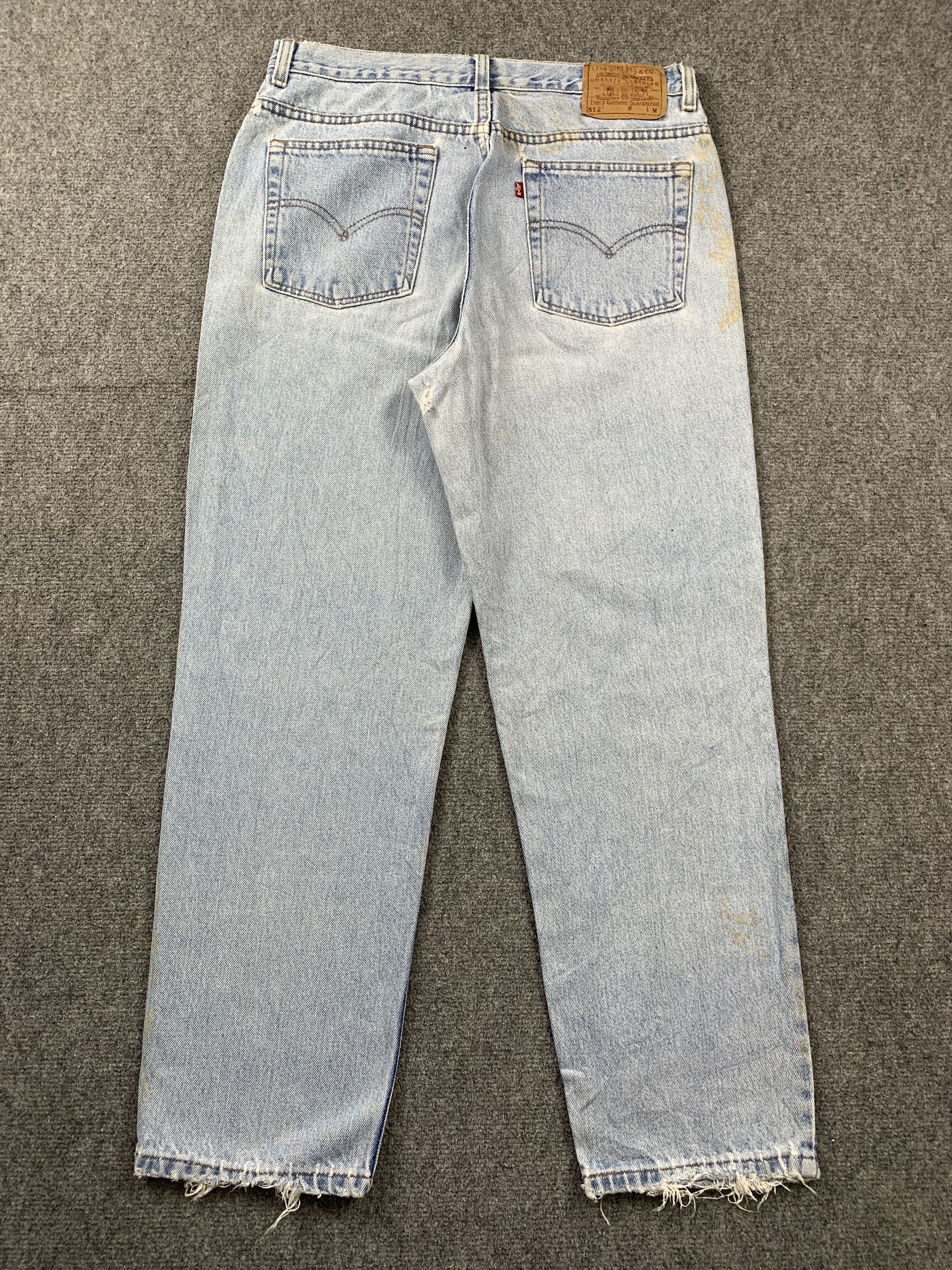 Levi's Vintage 90s Levis 512 Light Wash Jeans DP2098 Size US 31 - 2 Thumbnail