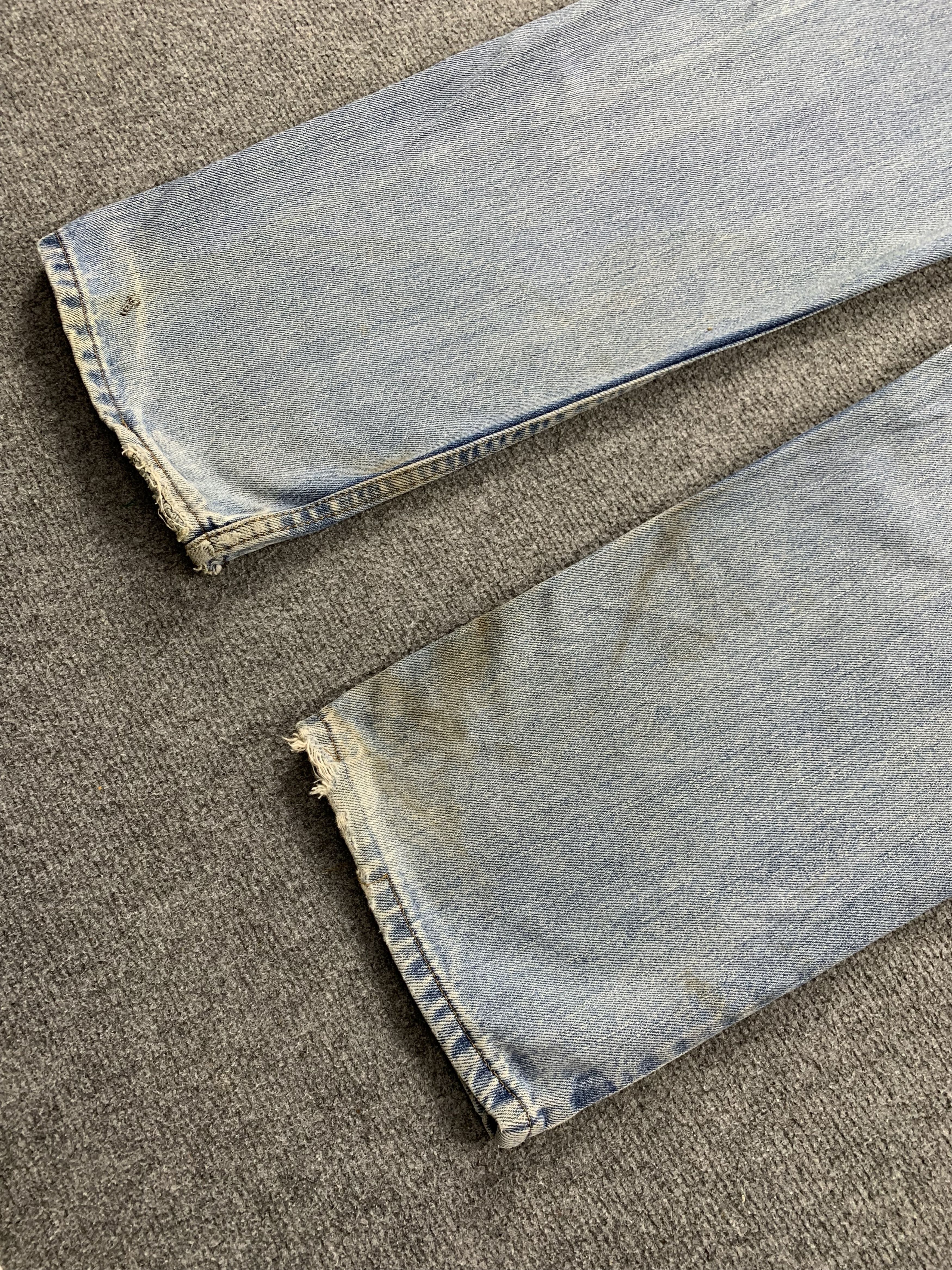 Levi's Vintage Levis 505 Light Wash Jeans DP2119 Size US 31 - 14 Thumbnail