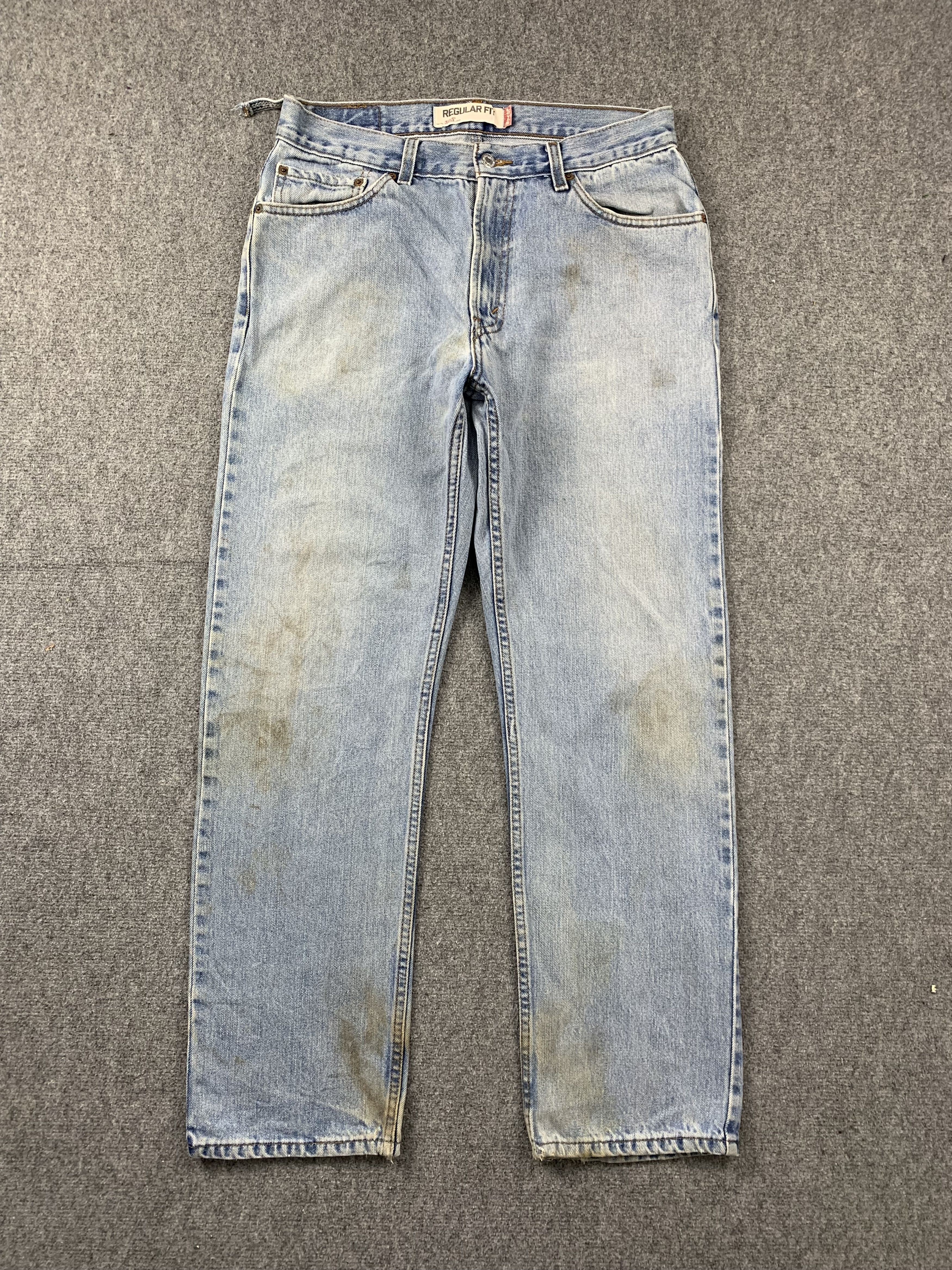Levi's Vintage Levis 505 Light Wash Jeans DP2119 Size US 31 - 1 Thumbnail