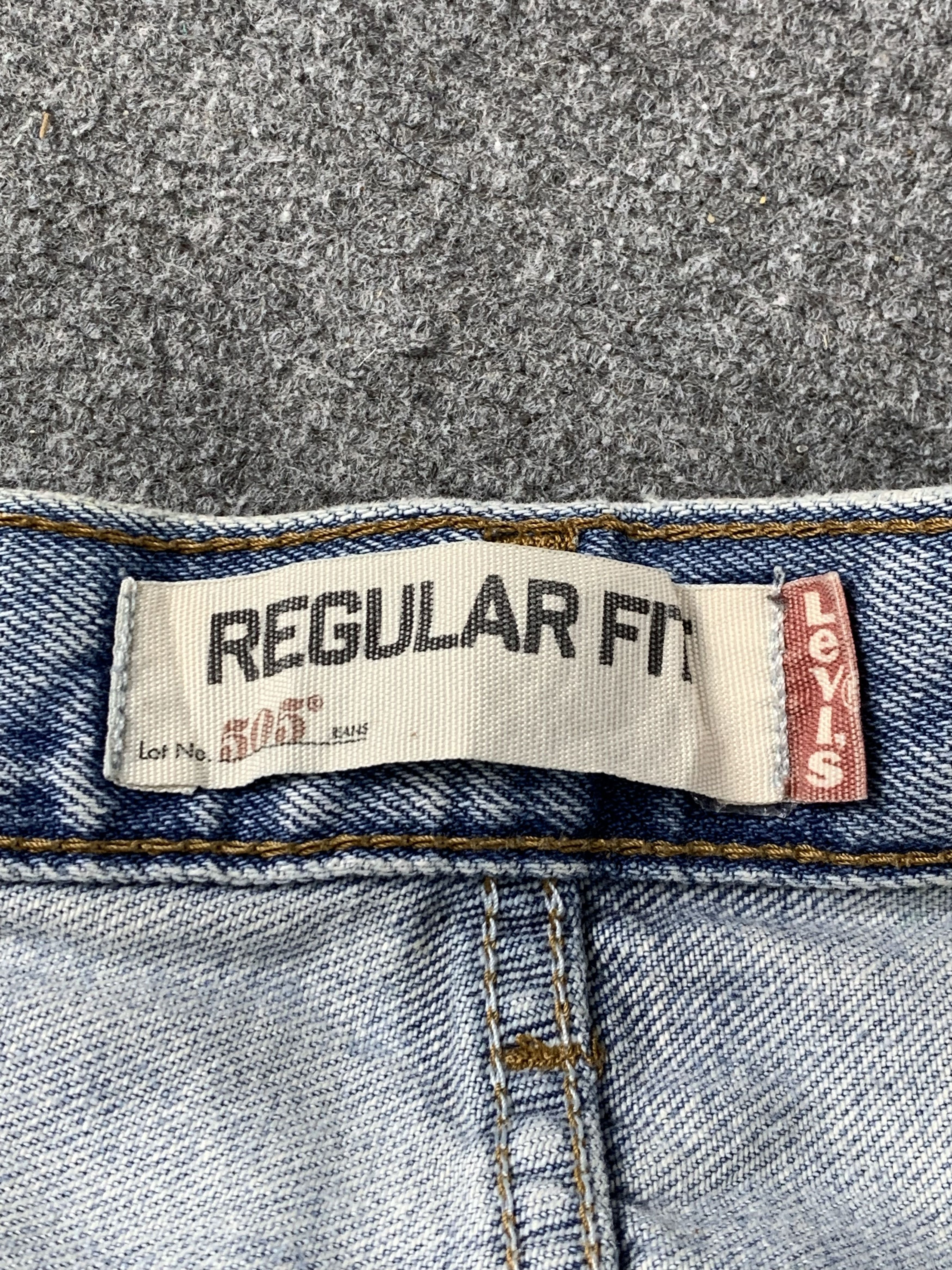 Levi's Vintage Levis 505 Light Wash Jeans DP2119 Size US 31 - 7 Thumbnail
