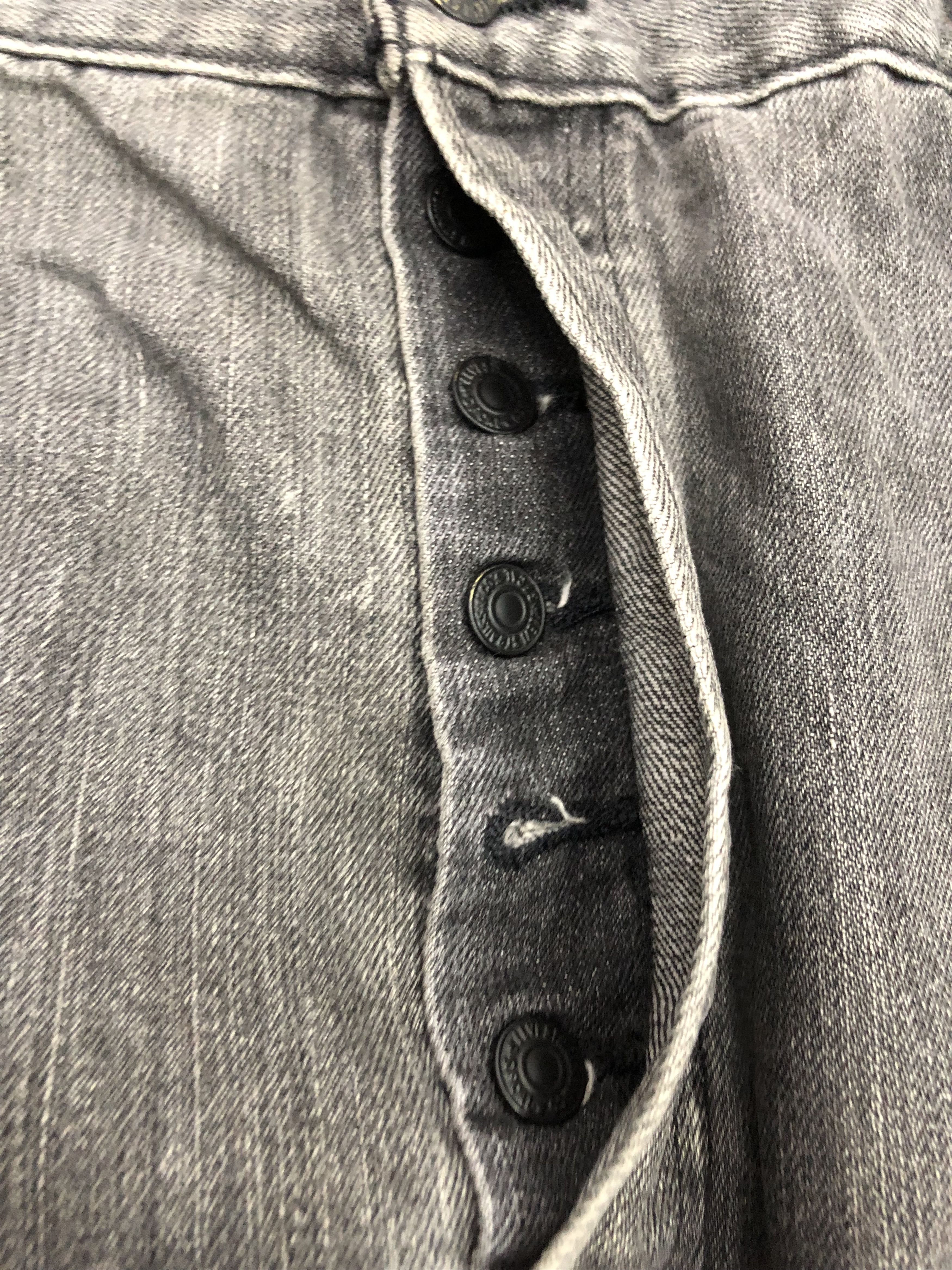 Levi's Vintage Levis 501 Faded Black Jeans DP1087 Size US 40 / EU 56 - 9 Thumbnail