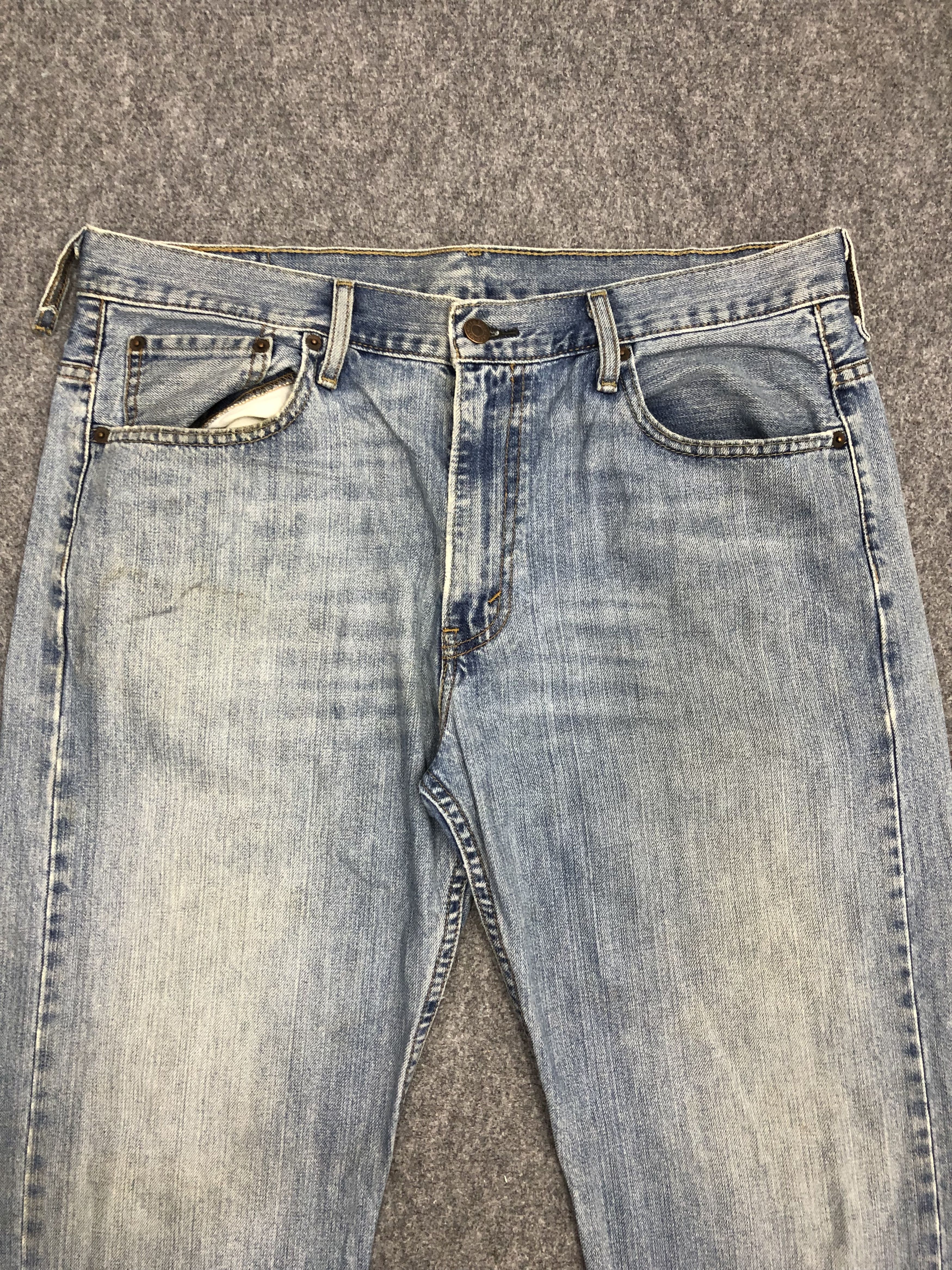 Levi's Vintage Levis 569 Sun Faded Jeans DP1082 Size US 37 - 2 Thumbnail