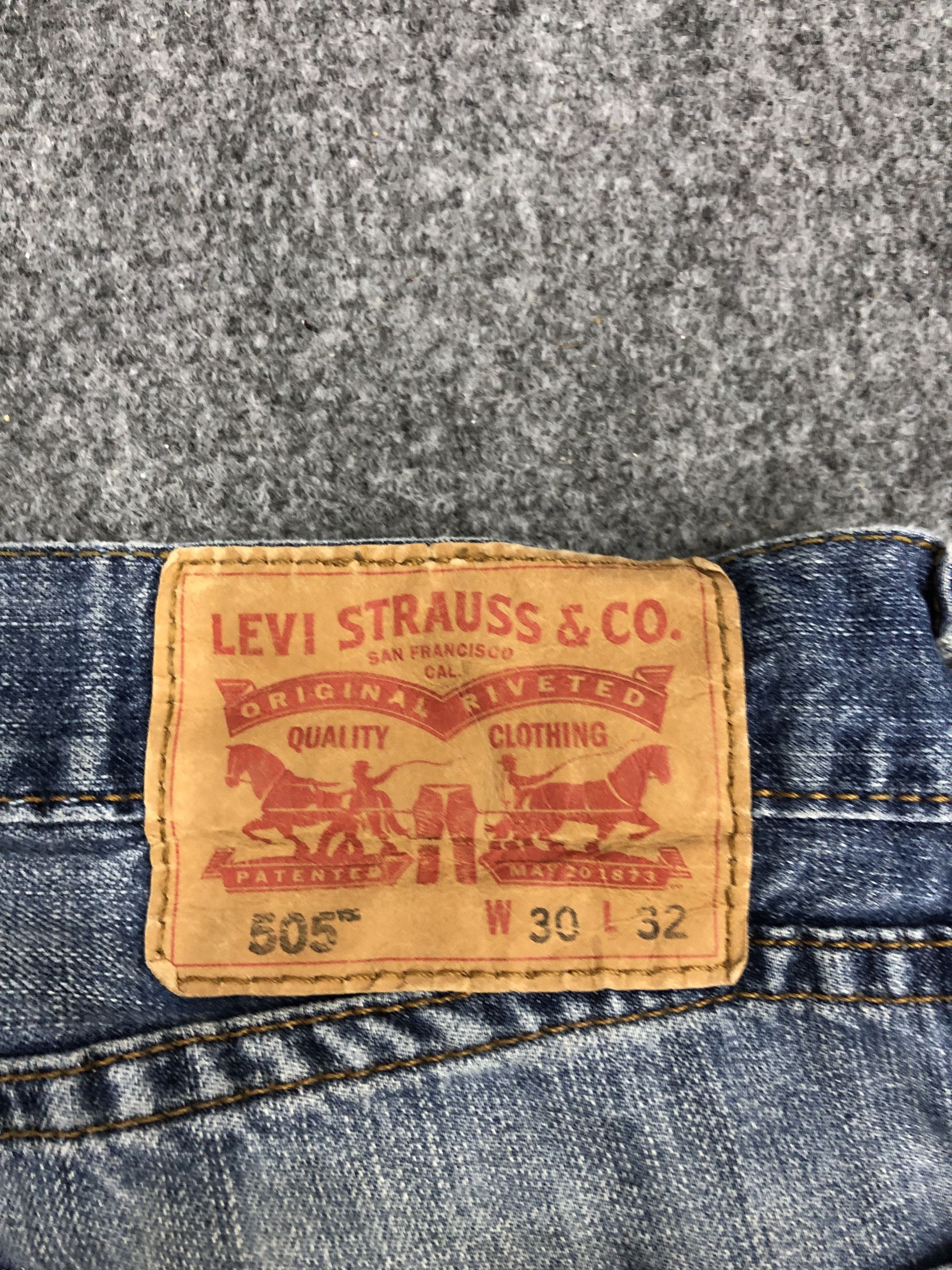 Levi's Vintage Levis 505 Rusty Jeans DP1079 Size US 32 / EU 48 - 5 Thumbnail