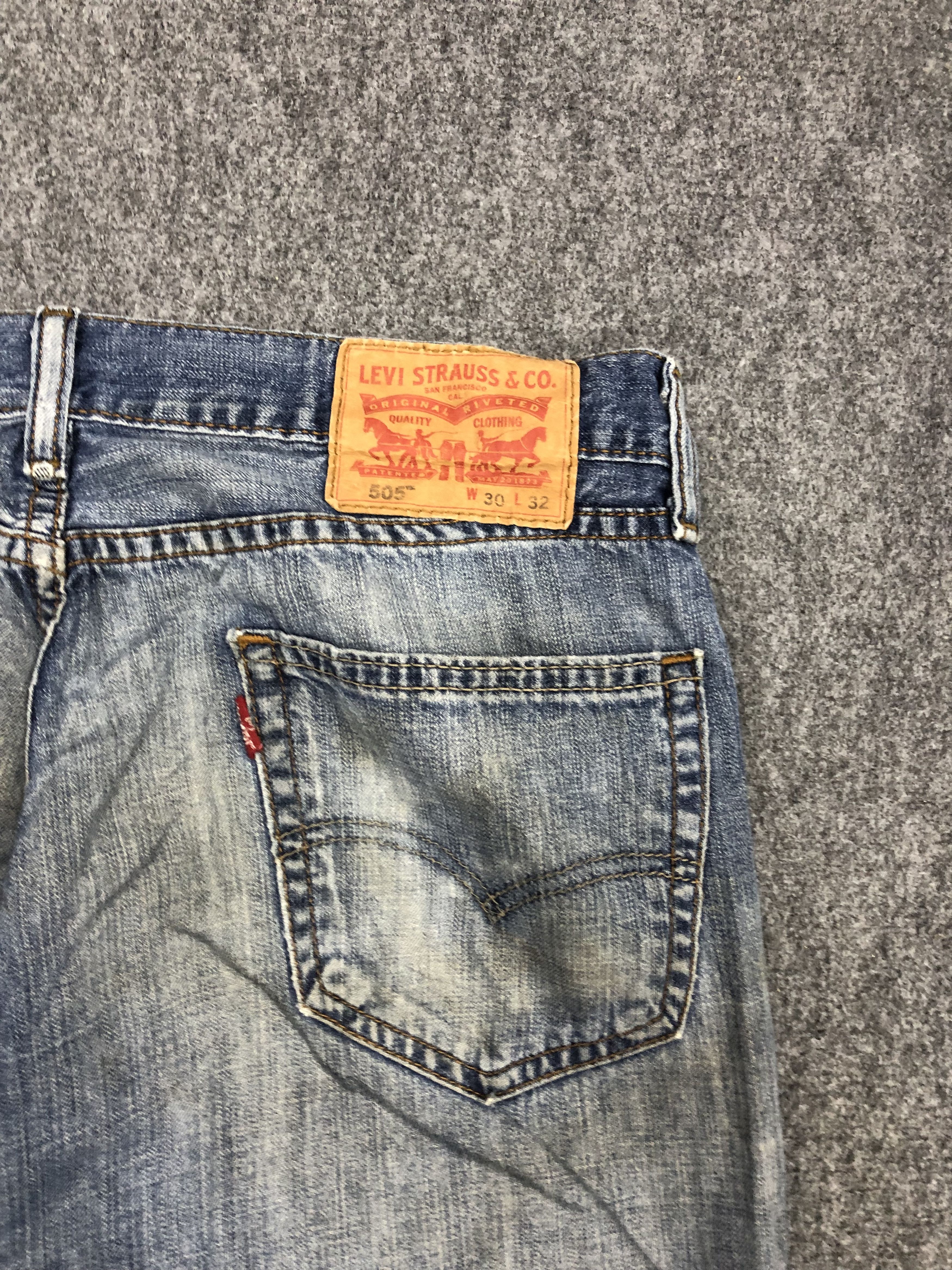 Levi's Vintage Levis 505 Rusty Jeans DP1079 Size US 32 / EU 48 - 12 Thumbnail