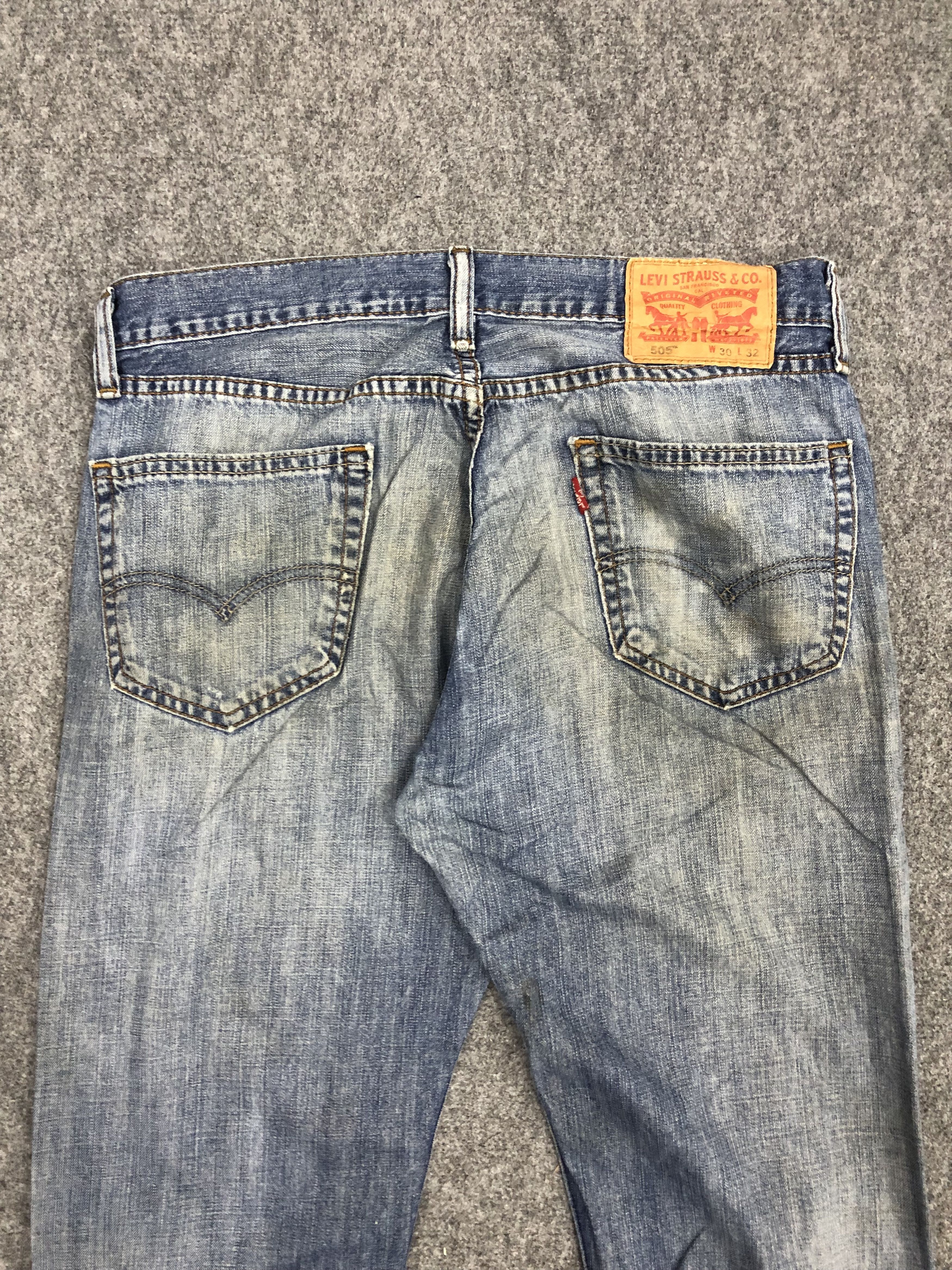 Levi's Vintage Levis 505 Rusty Jeans DP1079 Size US 32 / EU 48 - 4 Thumbnail