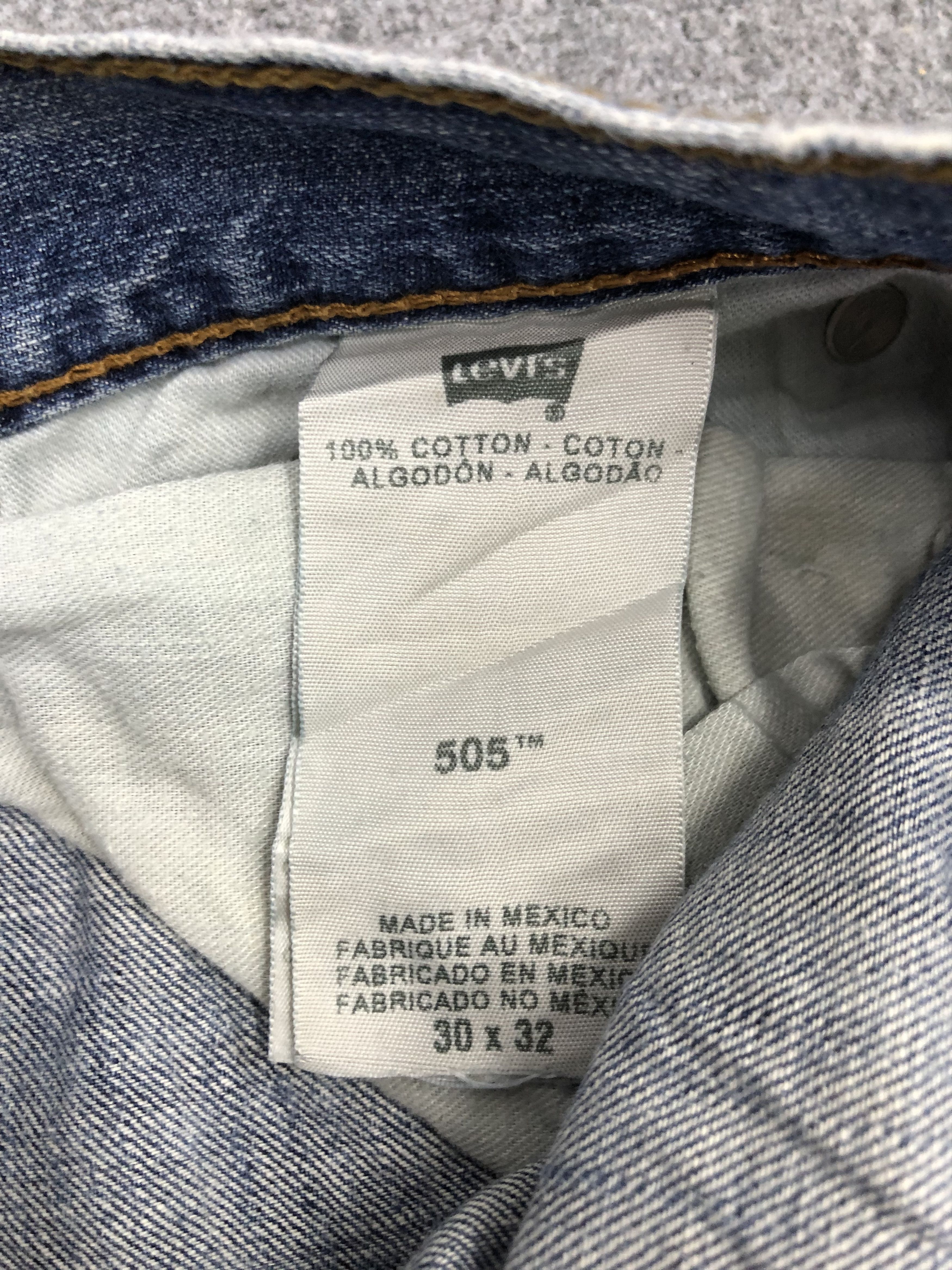 Levi's Vintage Levis 505 Rusty Jeans DP1079 Size US 32 / EU 48 - 6 Thumbnail