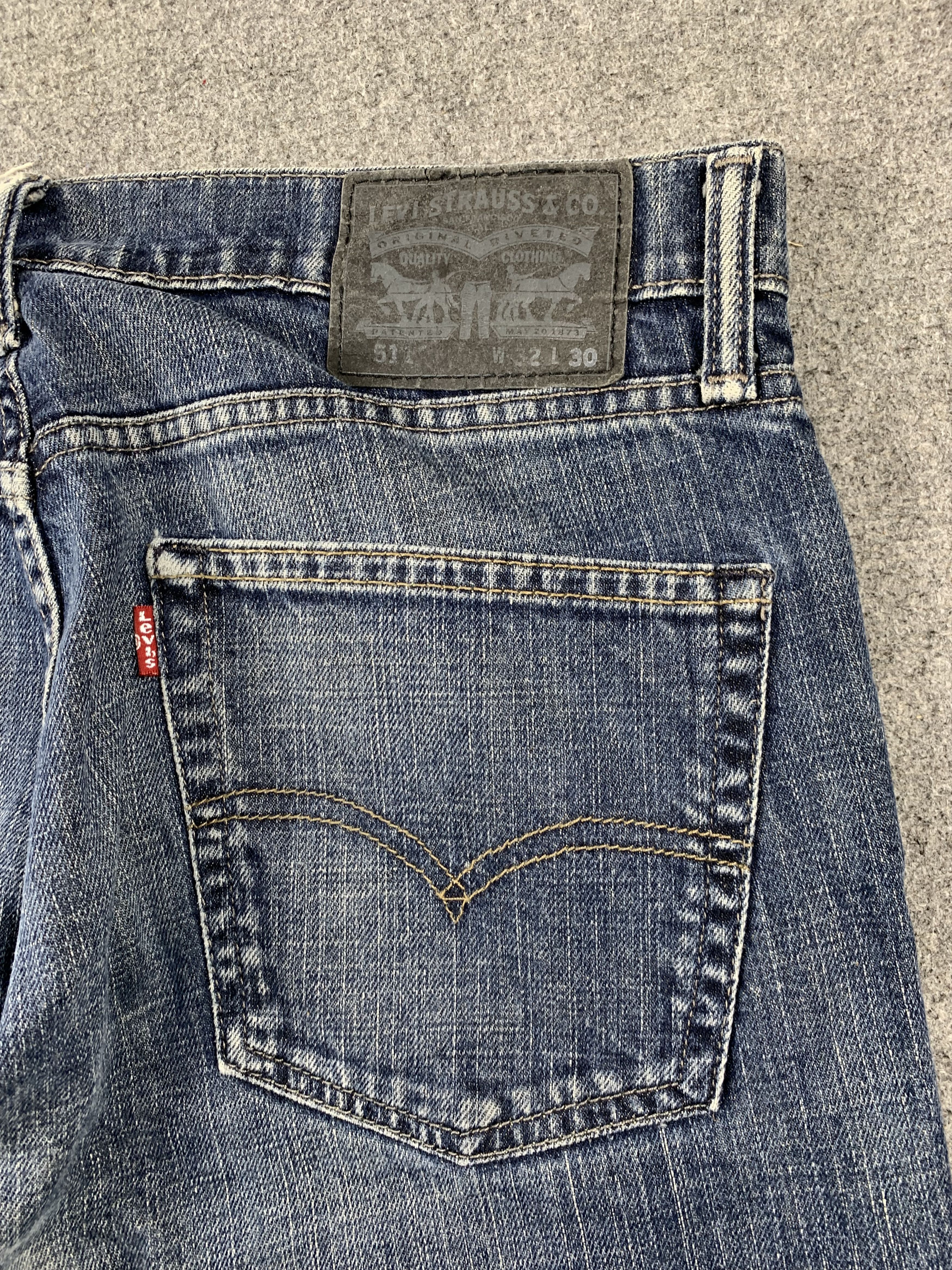 Levi's Vintage Levis 511 Faded Blue Jeans DP2122 Size US 32 / EU 48 - 20 Thumbnail