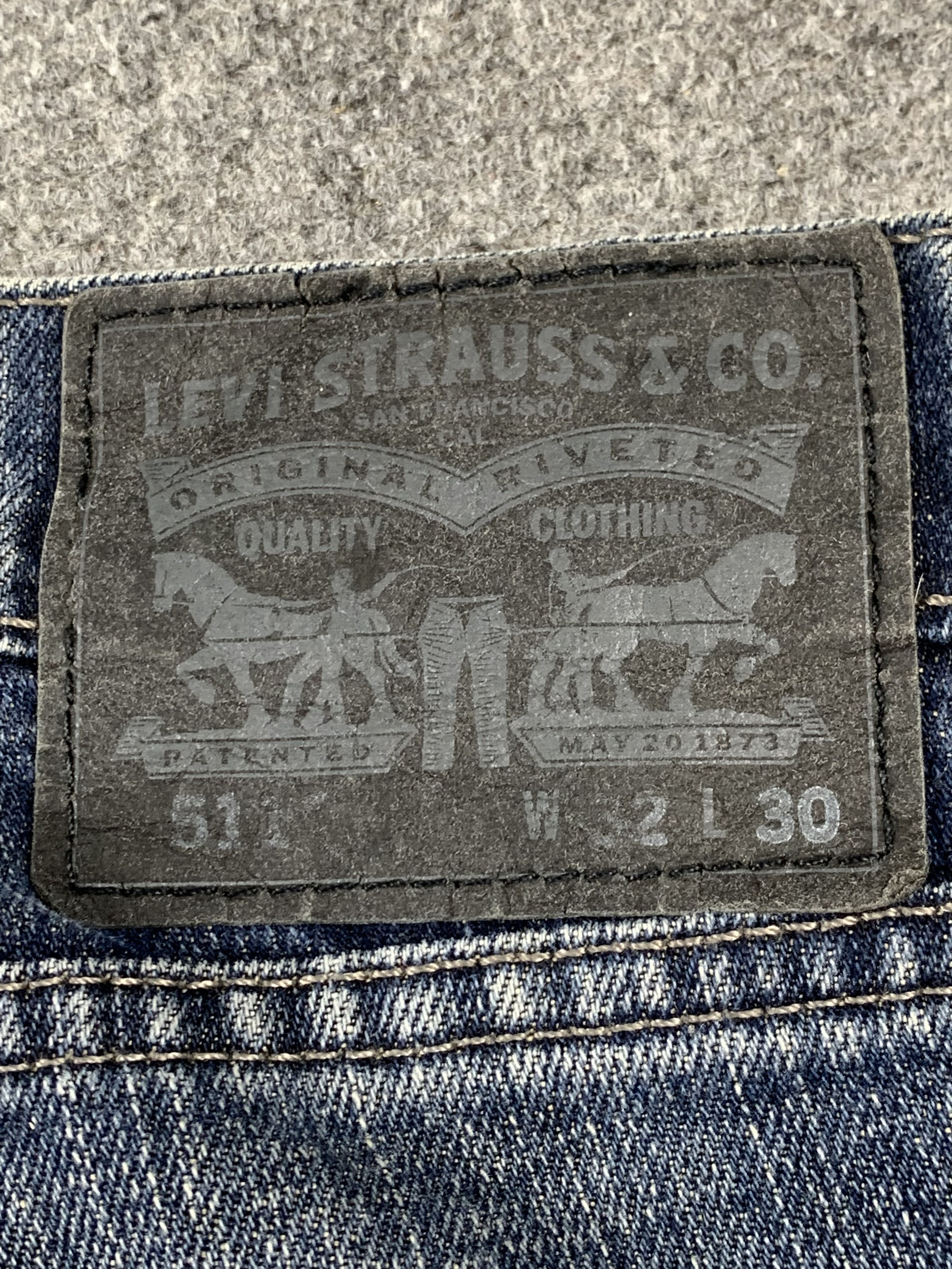 Levi's Vintage Levis 511 Faded Blue Jeans DP2122 Size US 32 / EU 48 - 5 Thumbnail