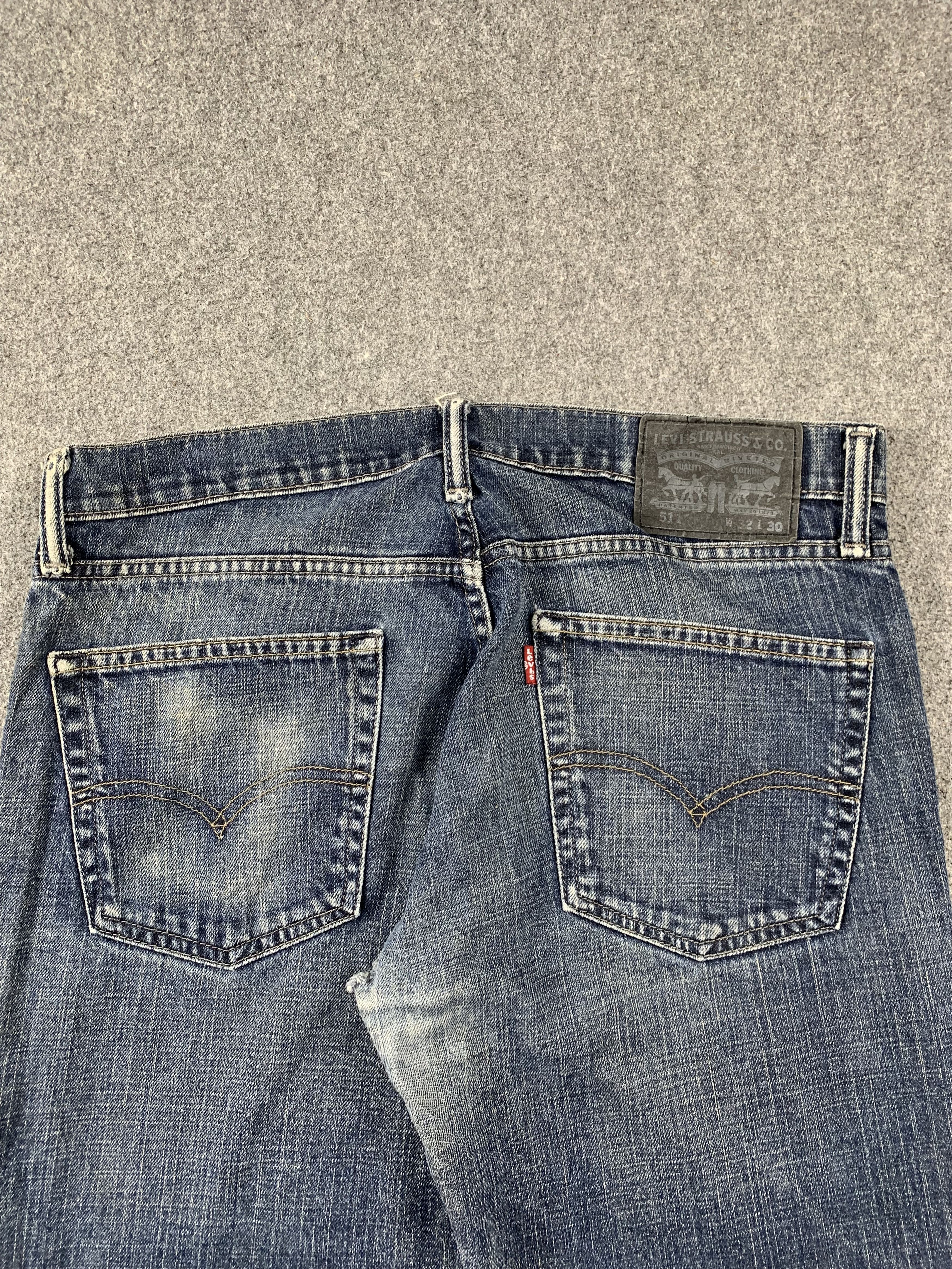 Levi's Vintage Levis 511 Faded Blue Jeans DP2122 Size US 32 / EU 48 - 4 Thumbnail