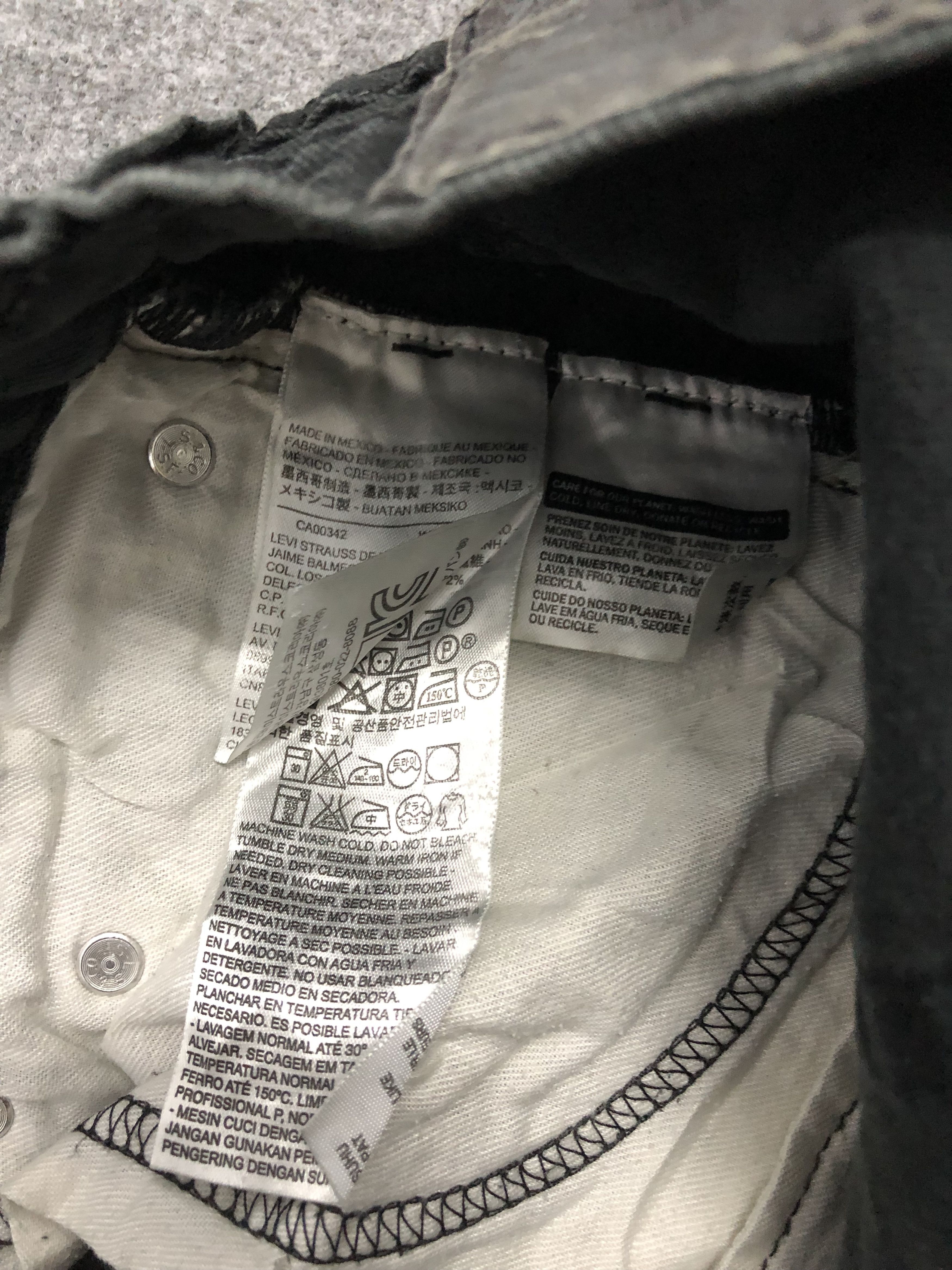 Levi's Vintage Levis 510 Jeans DP1105 Size US 32 / EU 48 - 6 Thumbnail