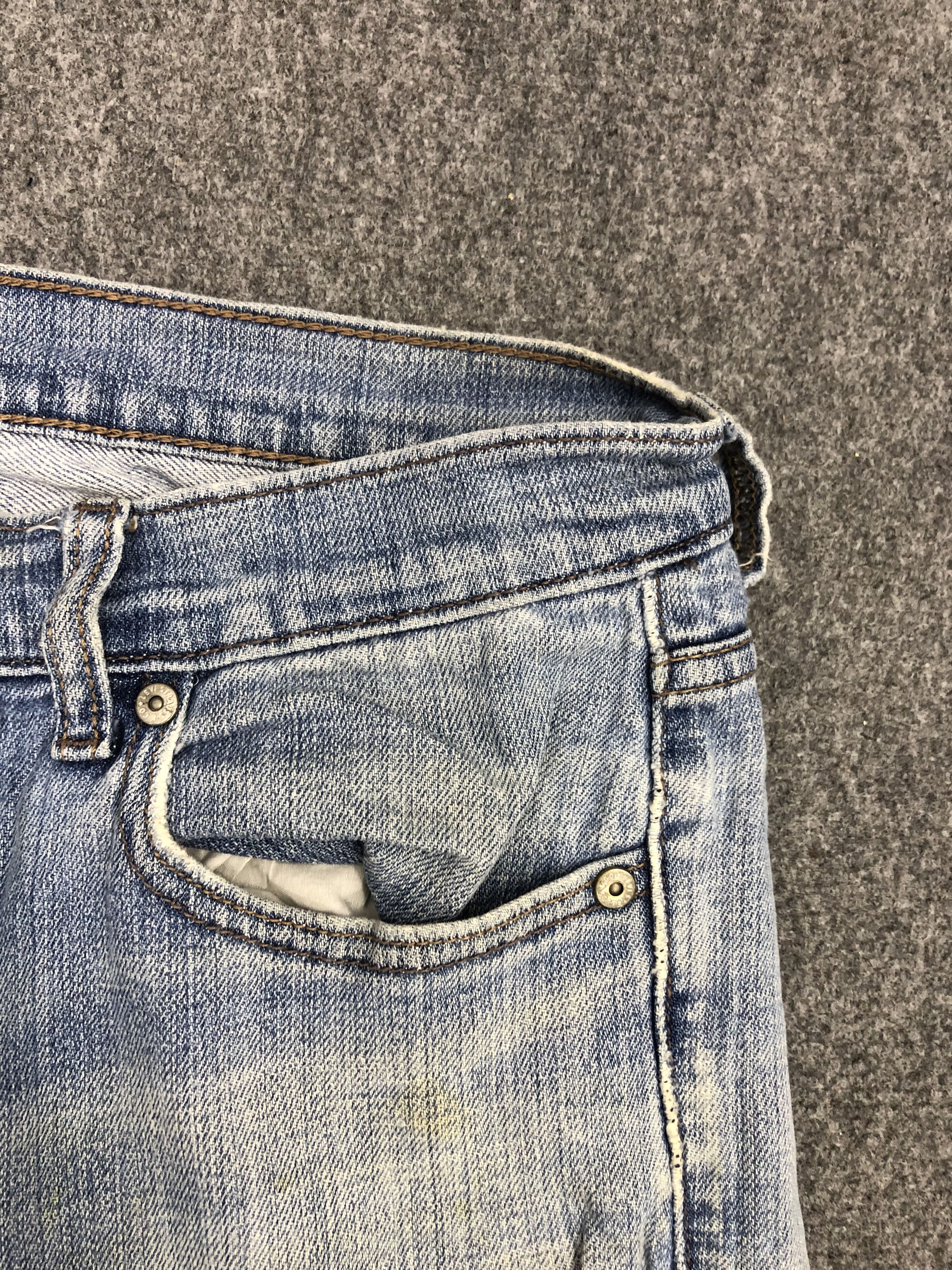 Levi's × Vintage Vintage Levis 505 Light Wash Jeans DP1159 Size US 34 / EU 50 - 8 Thumbnail