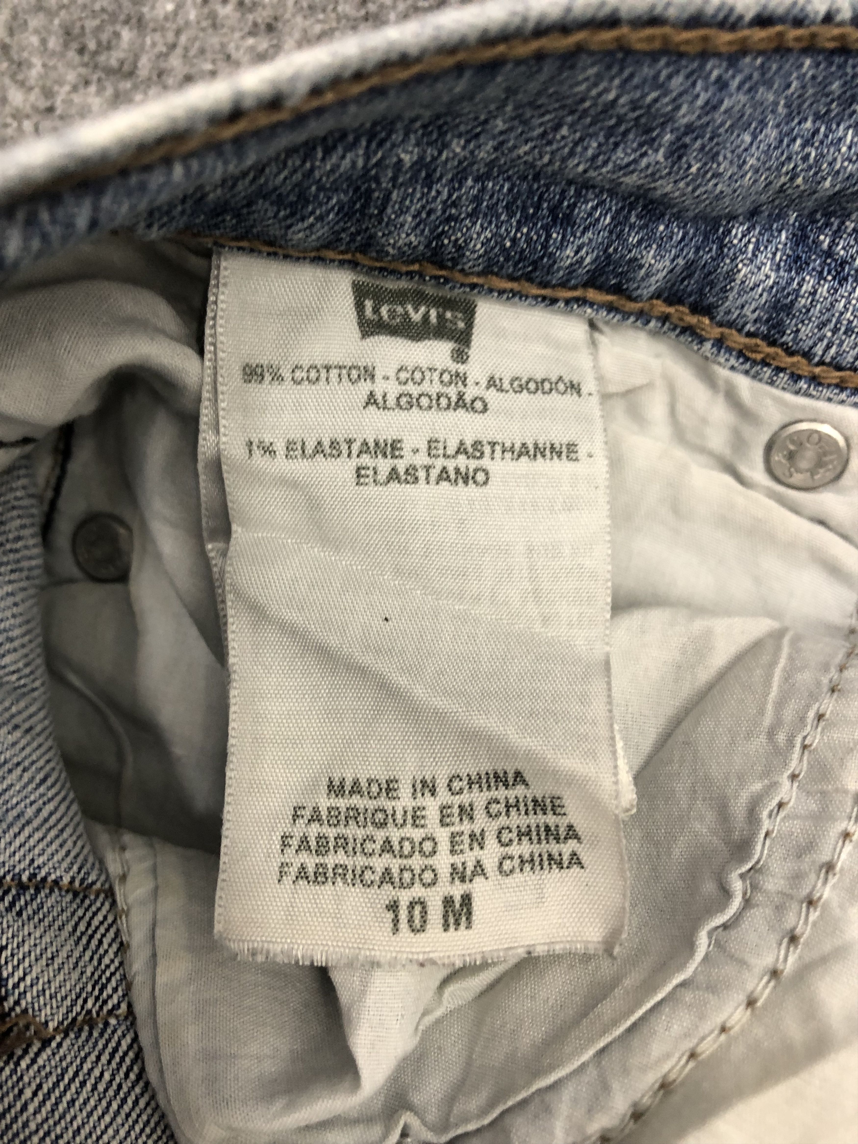 Levi's × Vintage Vintage Levis 505 Light Wash Jeans DP1159 Size US 34 / EU 50 - 7 Thumbnail