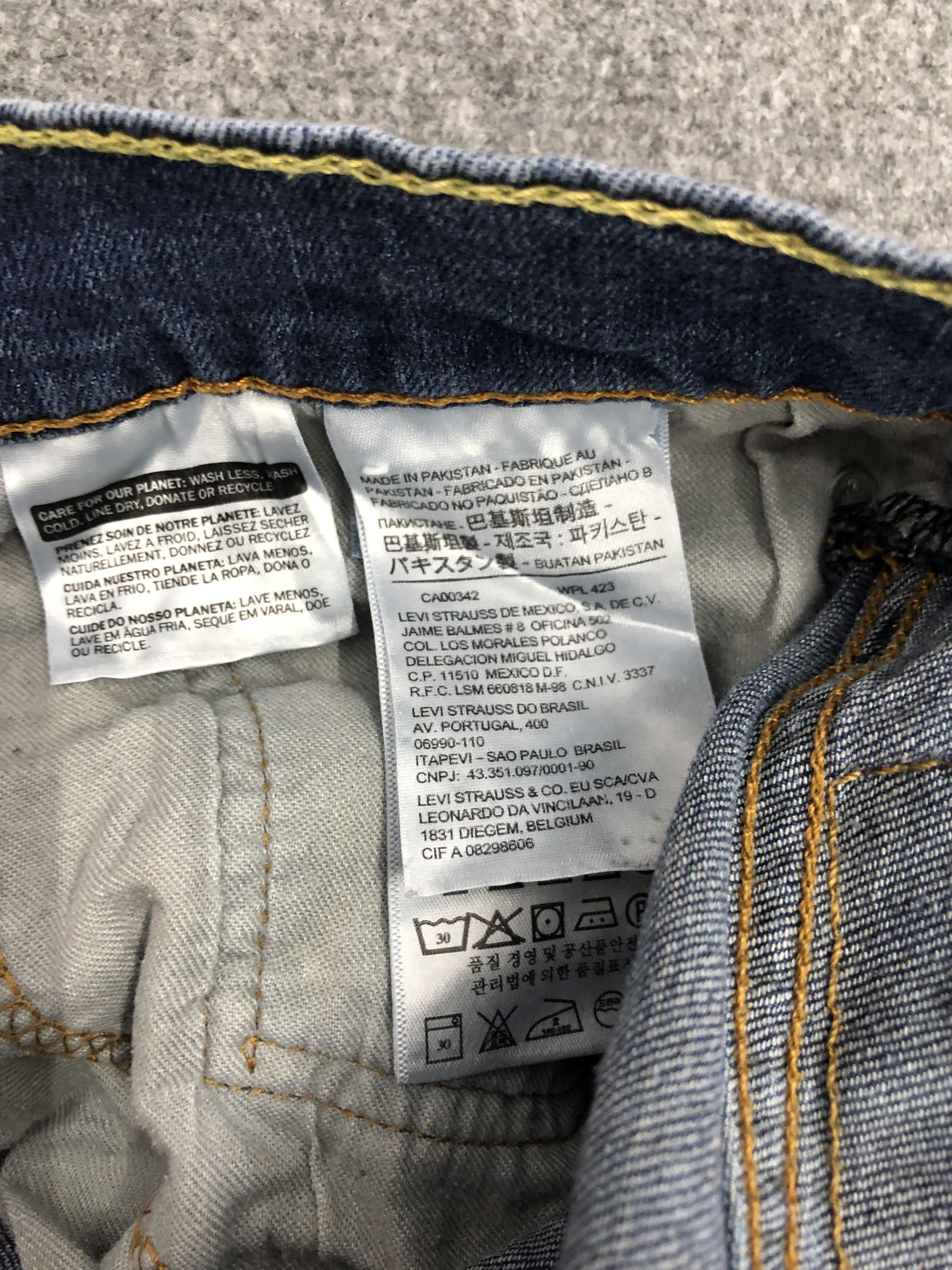 Levi's Vintage Levis 559 Jeans DP1158 Size US 42 / EU 58 - 6 Thumbnail
