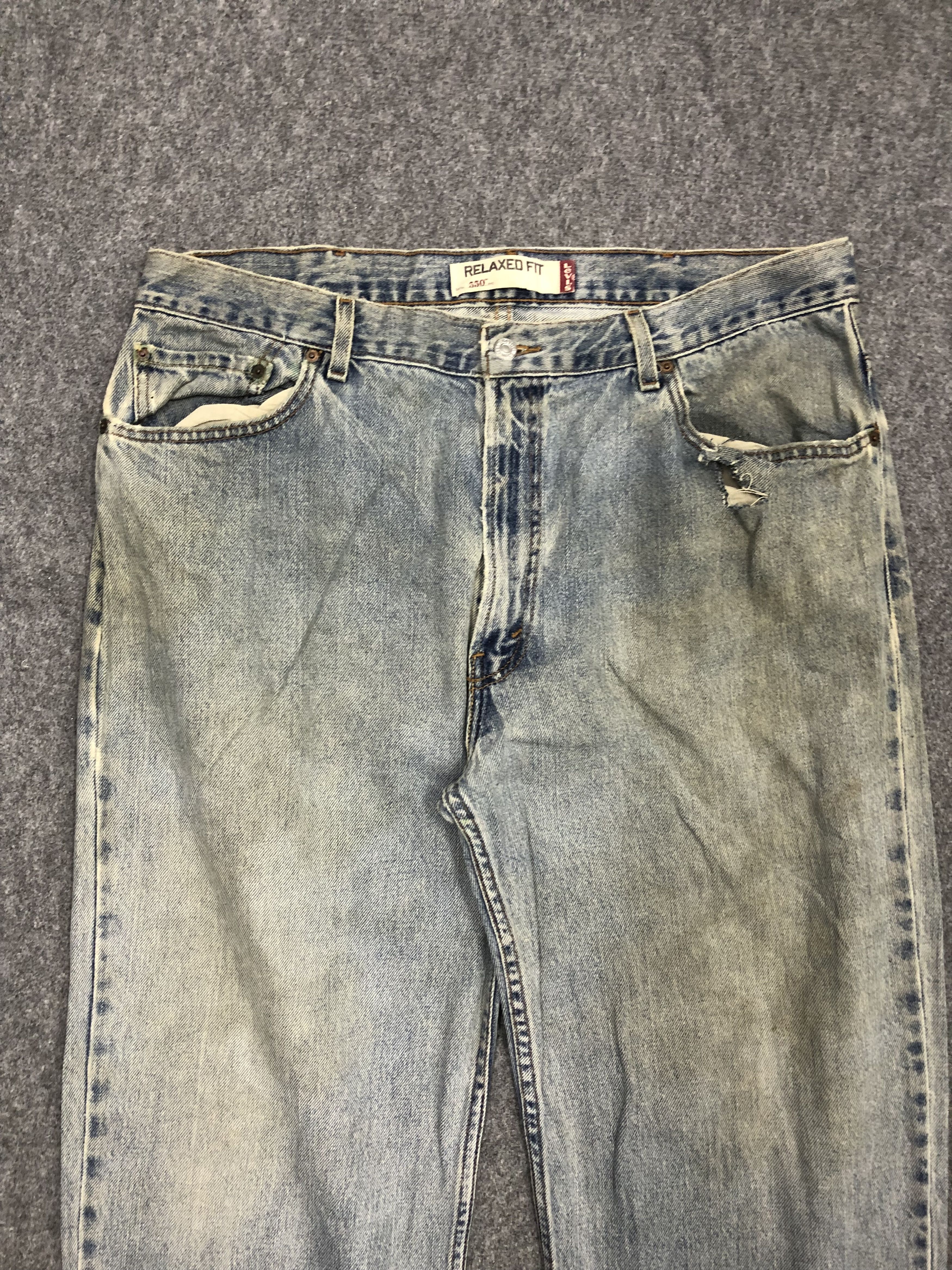 Levi's Vintage Levis 550 Jeans DP1106 Size US 39 - 2 Thumbnail