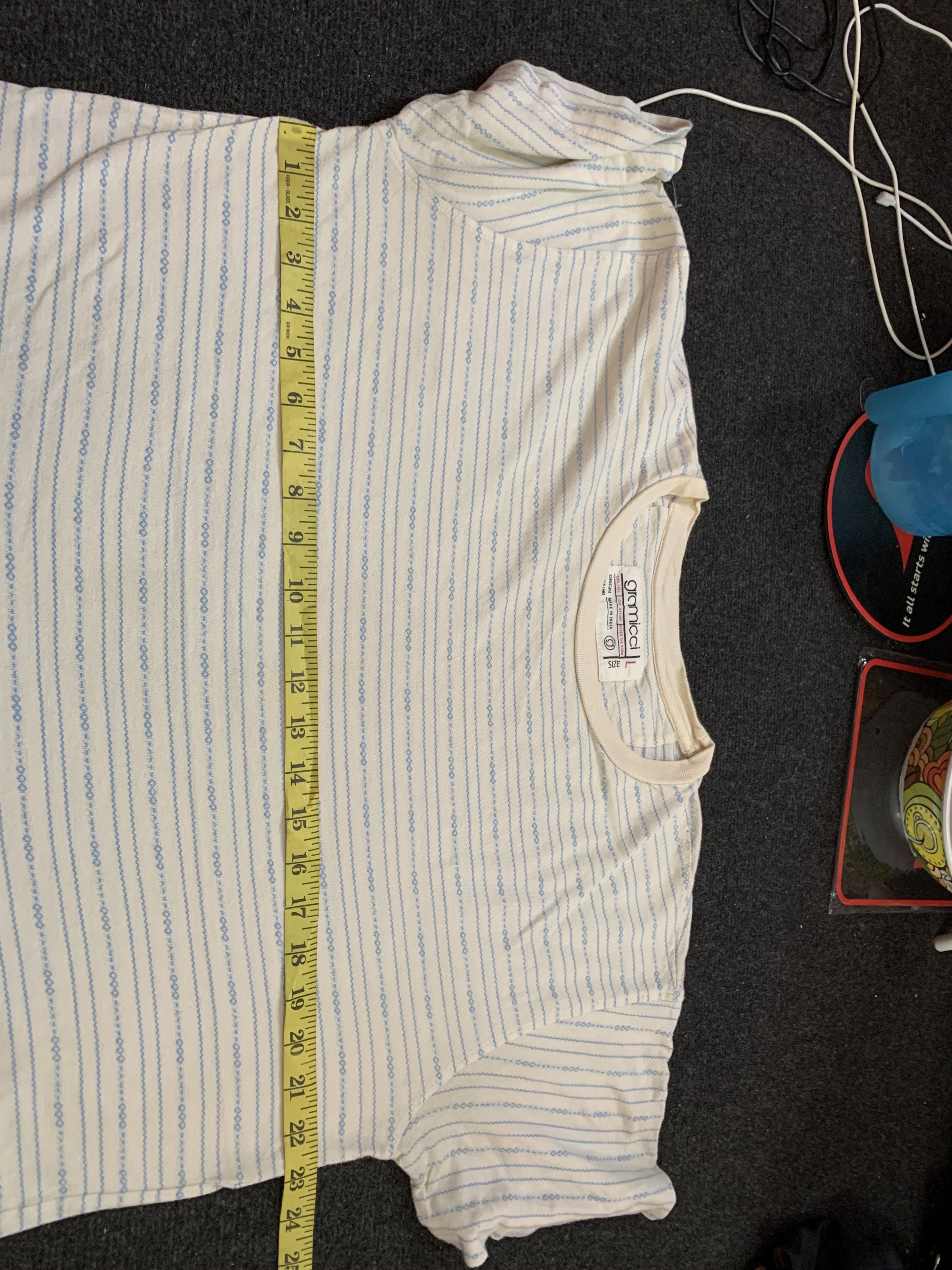 Gramicci 🔥Gramicci Stitch Stripes Tee Size US L / EU 52-54 / 3 - 8 Thumbnail