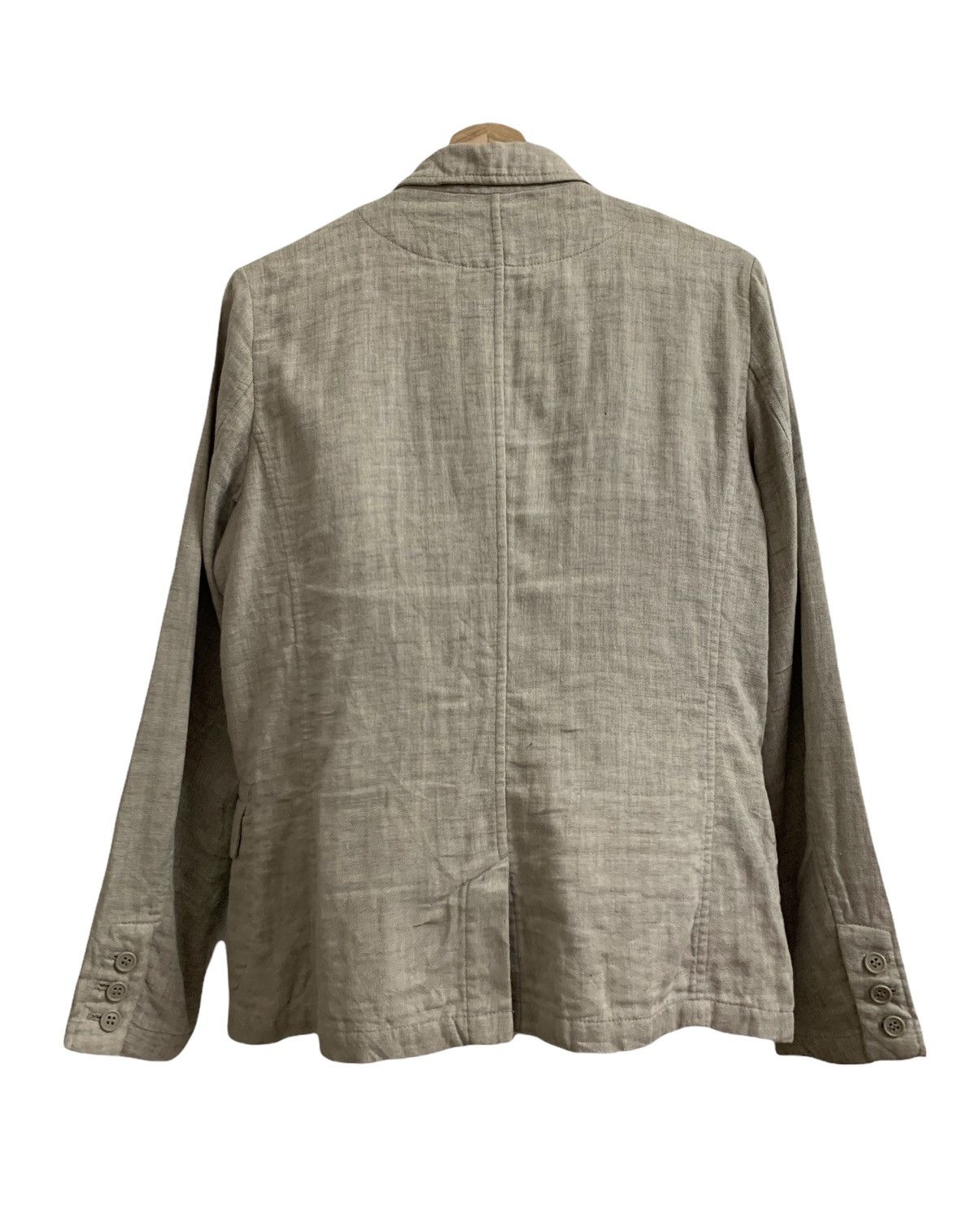 Issey Miyake Plantation Issey Miyake Linen Button Jacket Size M / US 6-8 / IT 42-44 - 8 Thumbnail