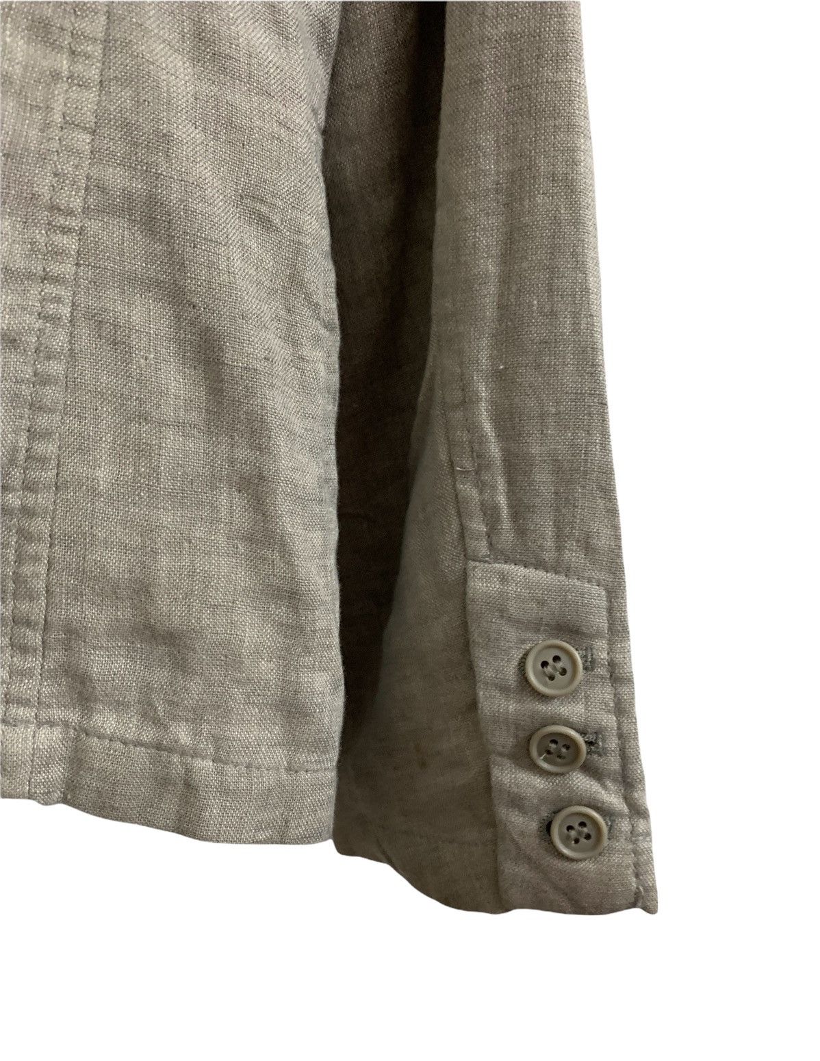 Issey Miyake Plantation Issey Miyake Linen Button Jacket Size M / US 6-8 / IT 42-44 - 10 Thumbnail