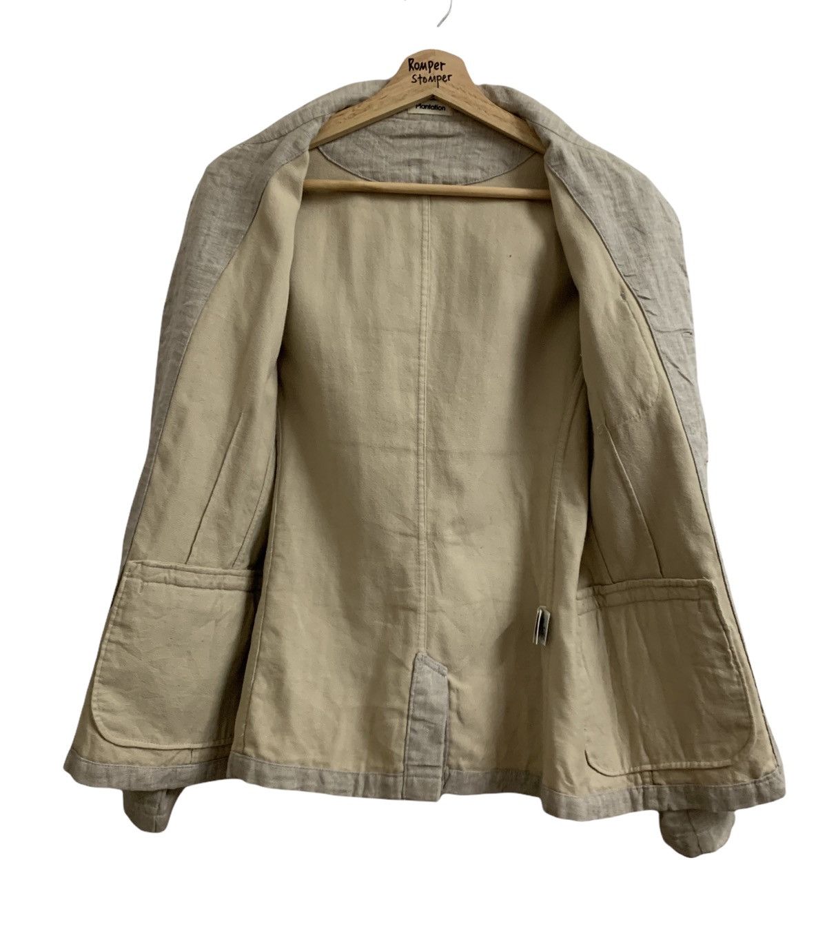 Issey Miyake Plantation Issey Miyake Linen Button Jacket Size M / US 6-8 / IT 42-44 - 7 Thumbnail