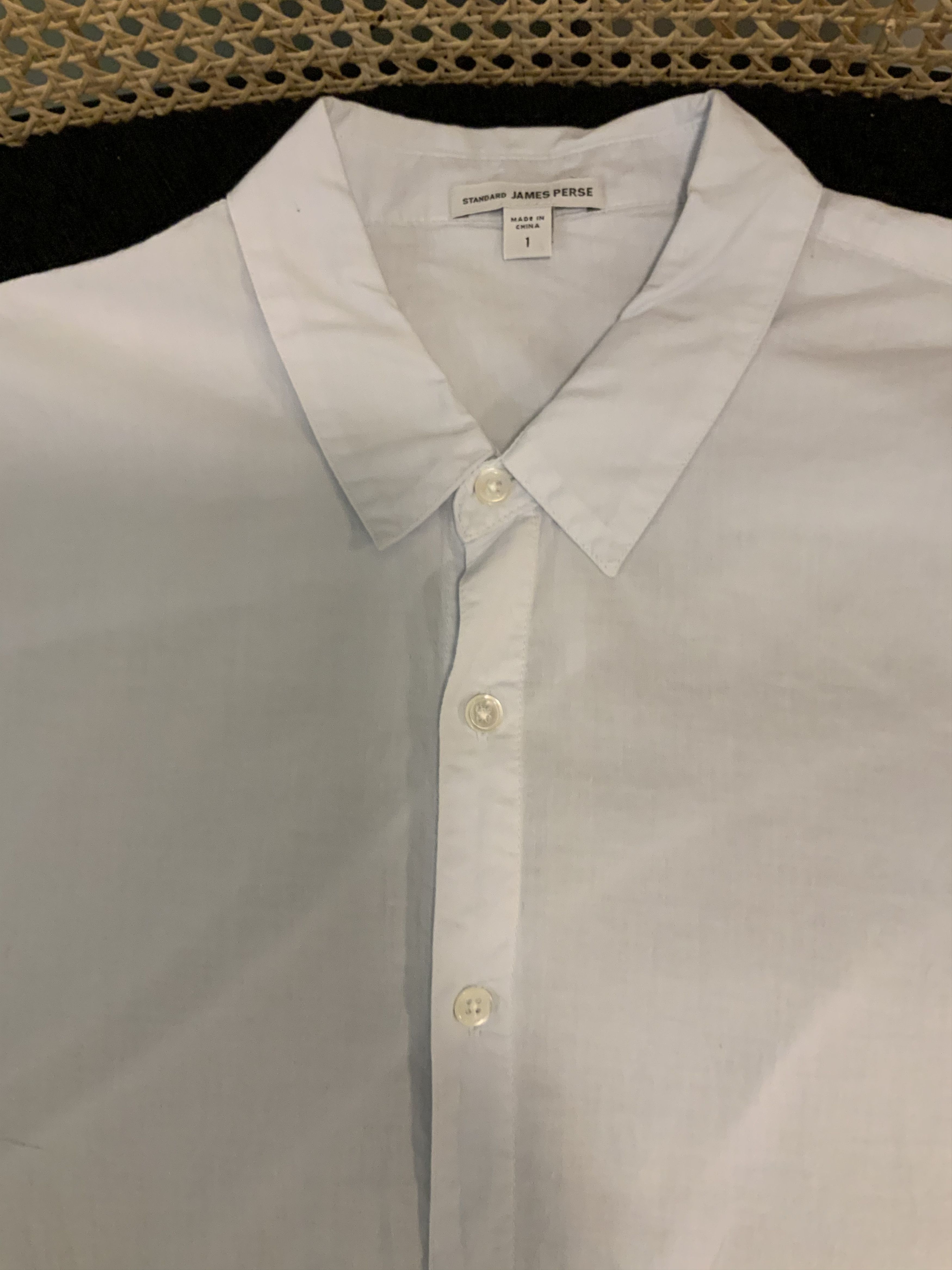 James Perse James Perse Plain Long Sleeved Cotton Shirt Size US S / EU 44-46 / 1 - 1 Thumbnail