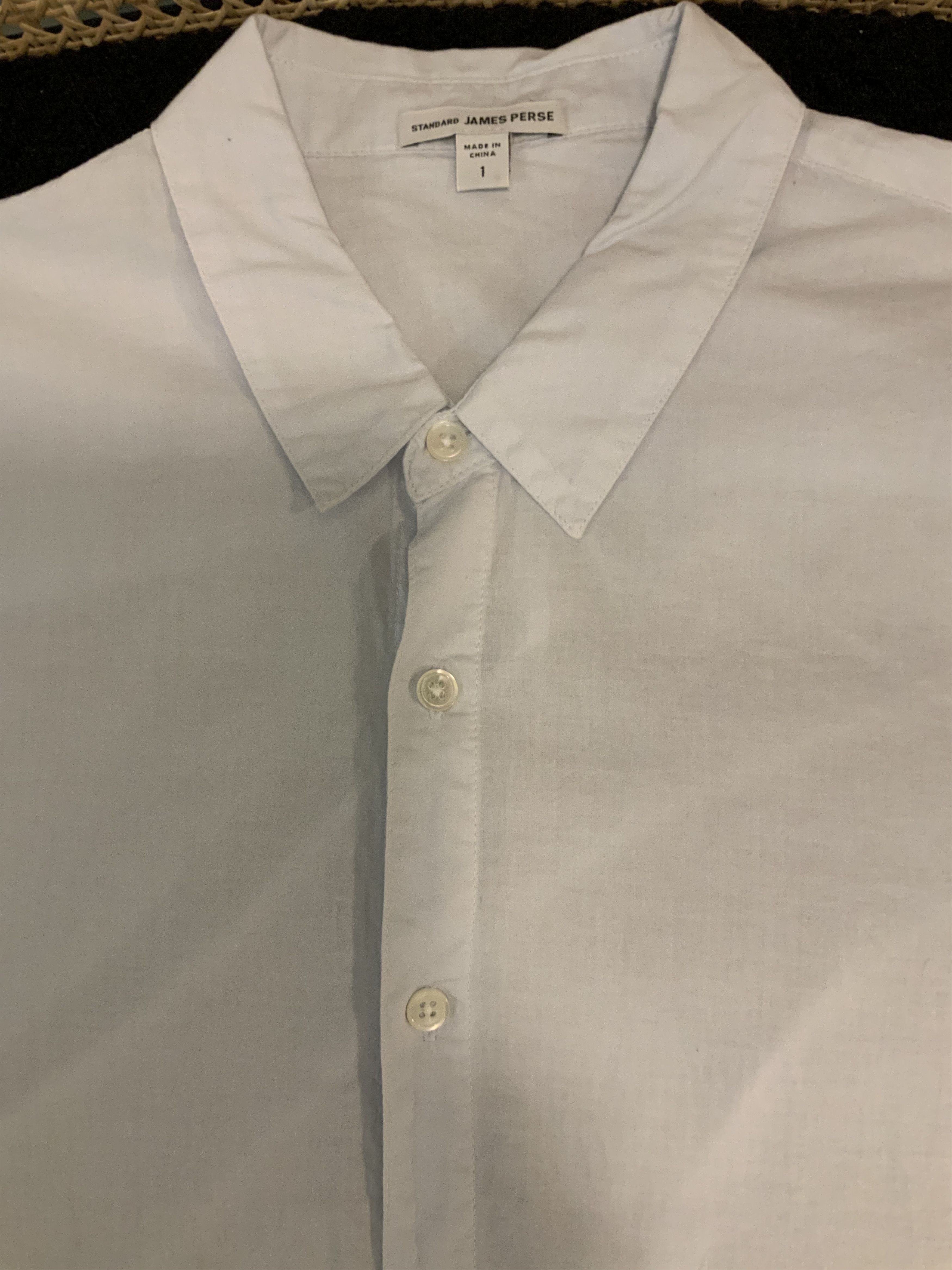 James Perse James Perse Plain Long Sleeved Cotton Shirt Size US S / EU 44-46 / 1 - 2 Thumbnail