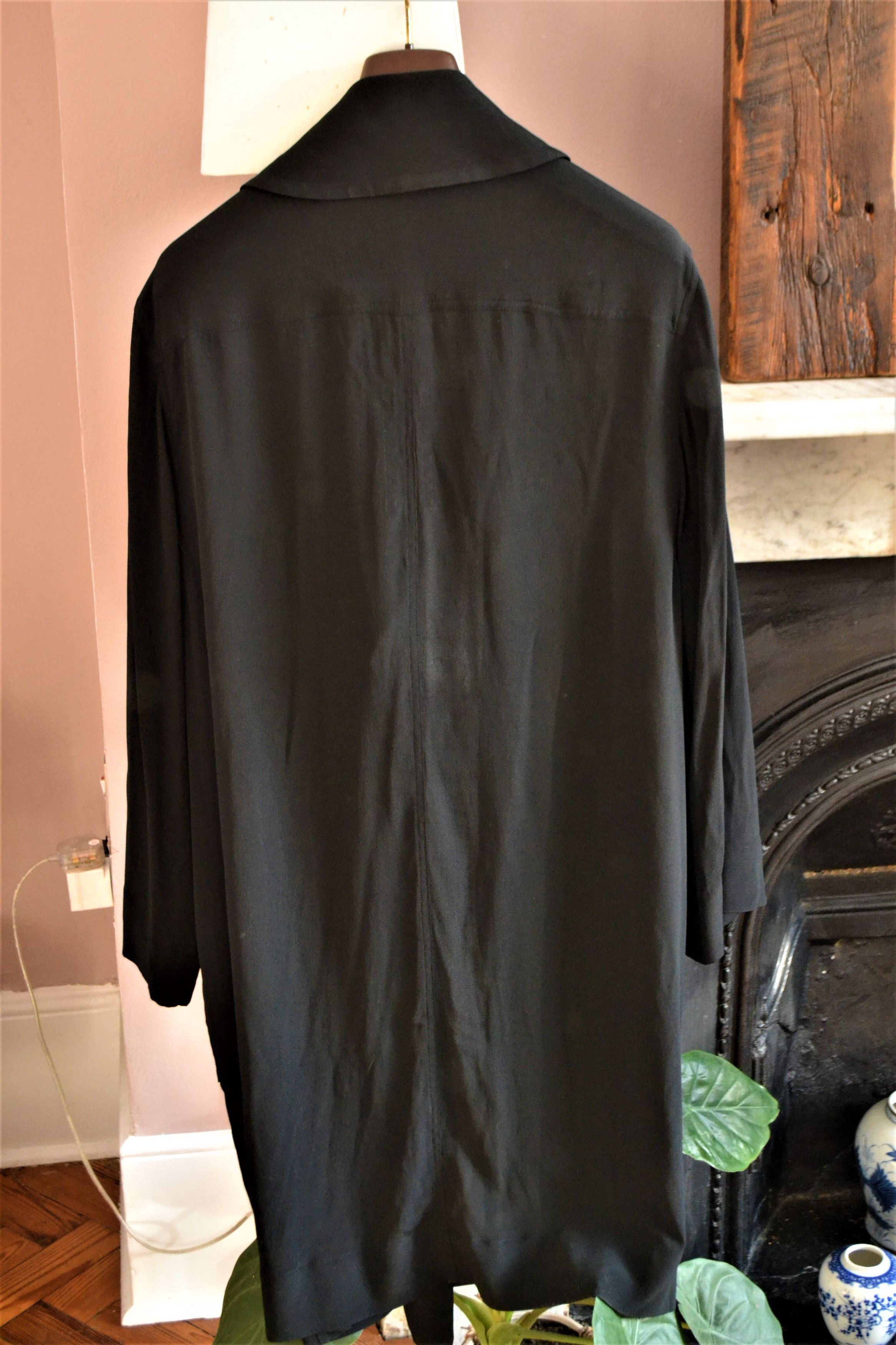 Rick Owens Rick Owens Tecuatl SS20 Drella Silk Parka Size US L / EU 52-54 / 3 - 4 Thumbnail