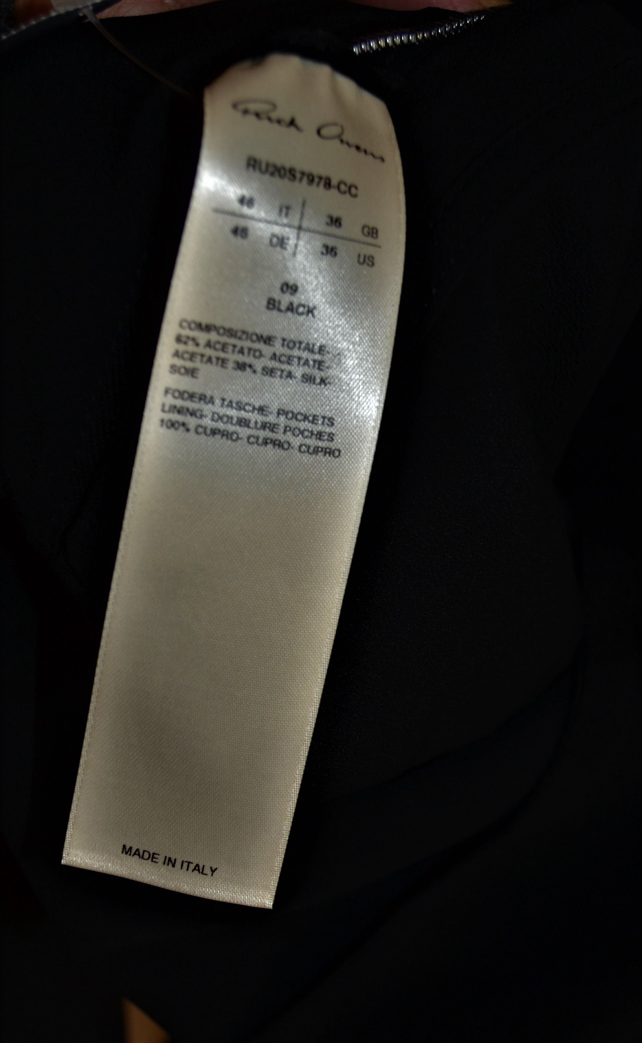Rick Owens Rick Owens Tecuatl SS20 Drella Silk Parka Size US L / EU 52-54 / 3 - 6 Thumbnail