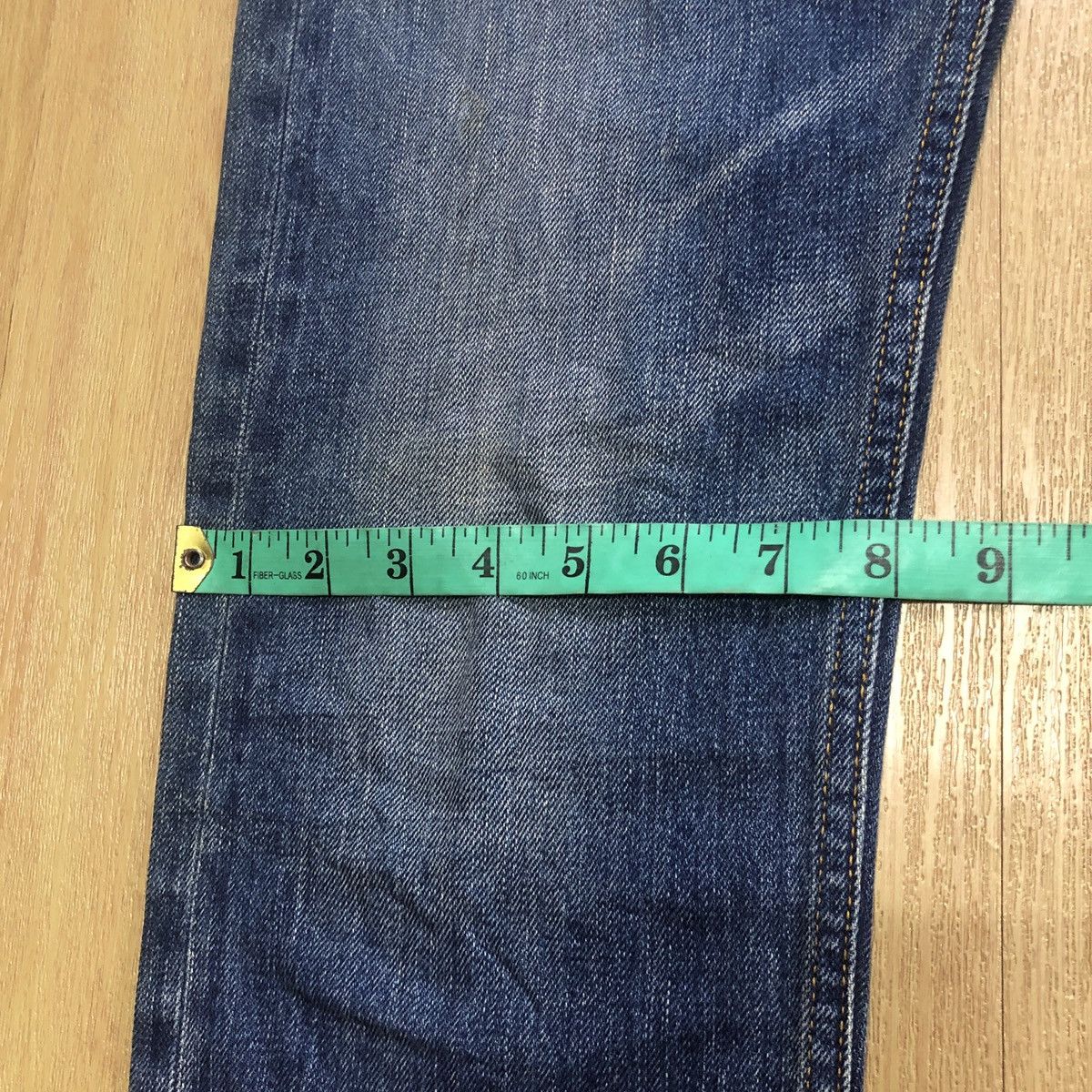 Bape BAPY BLUE JEANS SELVEDGE AND RED TOENAILS Size 29" - 13 Thumbnail