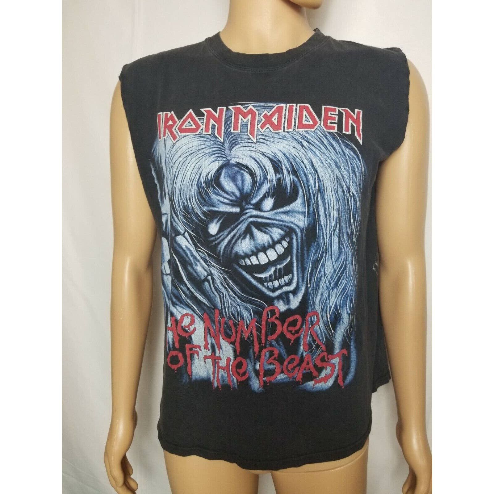 Vintage Vintage Iron Maiden Number Of The Beast Peace of Mind Eddie Size US M / EU 48-50 / 2 - 5 Thumbnail