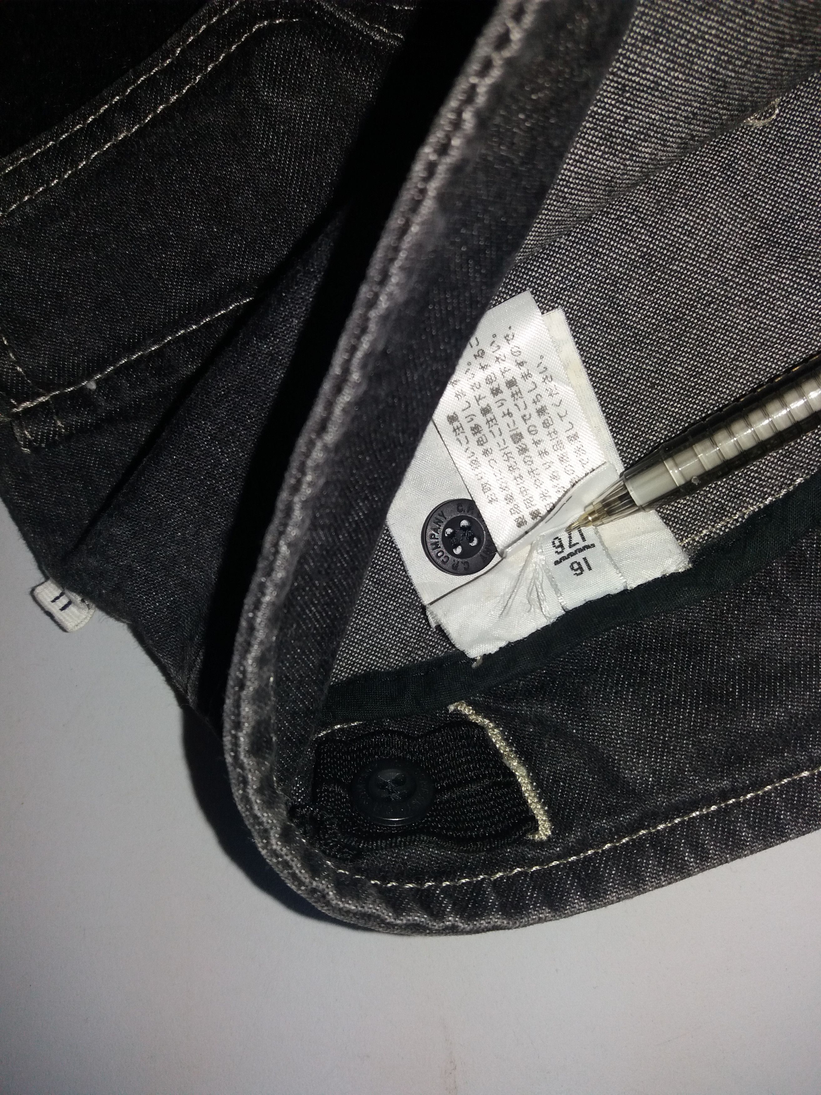If Six Was Nine RARE VINTAGE CP COMPANY JEANS Size US 27 - 4 Thumbnail