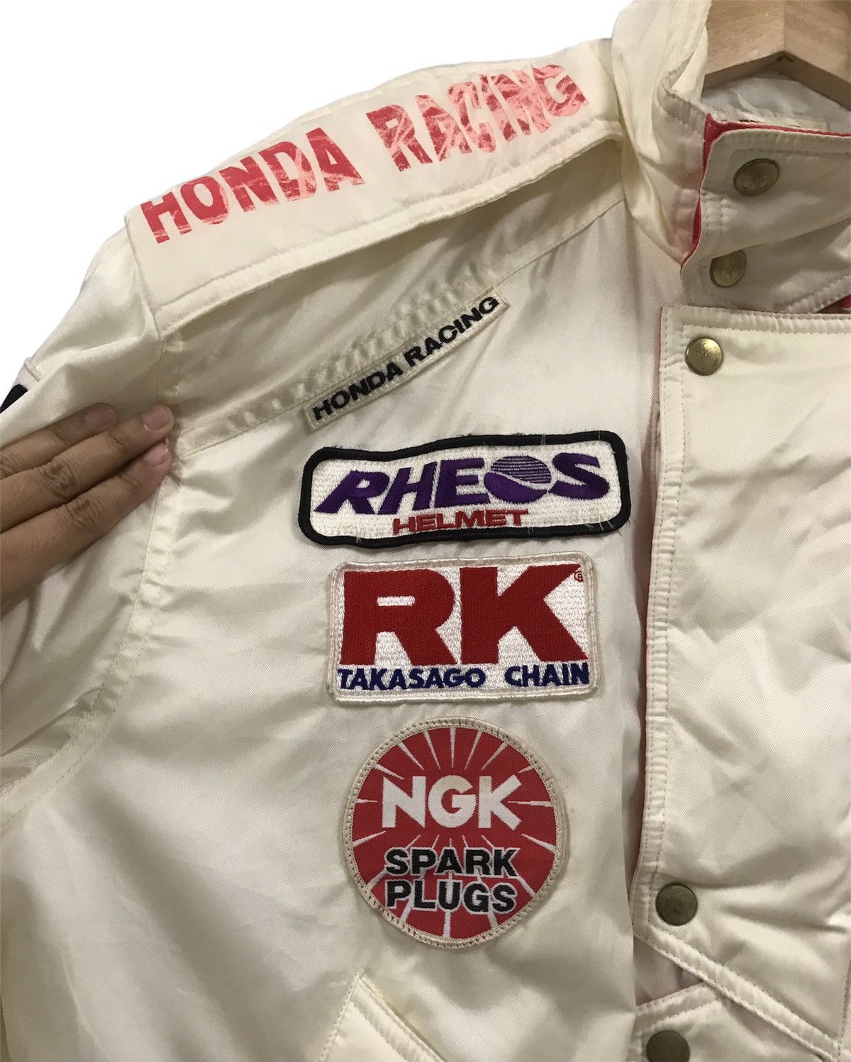 Honda × Sports Specialties Vtg Full Patches Honda Racing Jacket Size US L / EU 52-54 / 3 - 5 Thumbnail